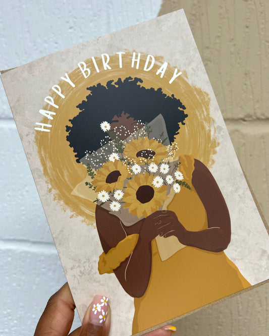 Solana’s - Happy Birthday Card Dark