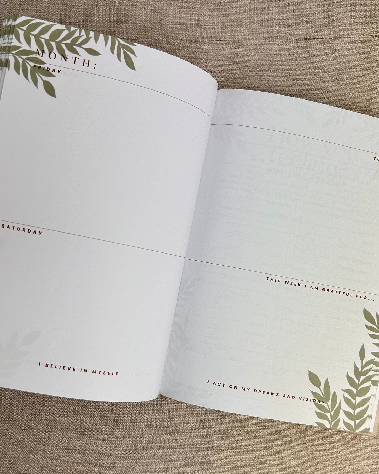 Affirmation Planner - For Men (Undated)