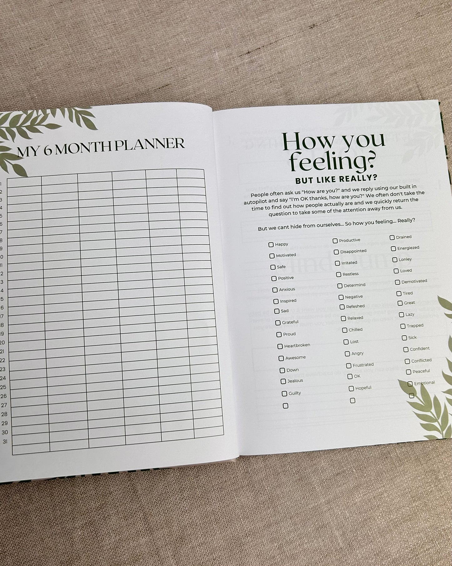 I Am Affirmation Planner (Undated)