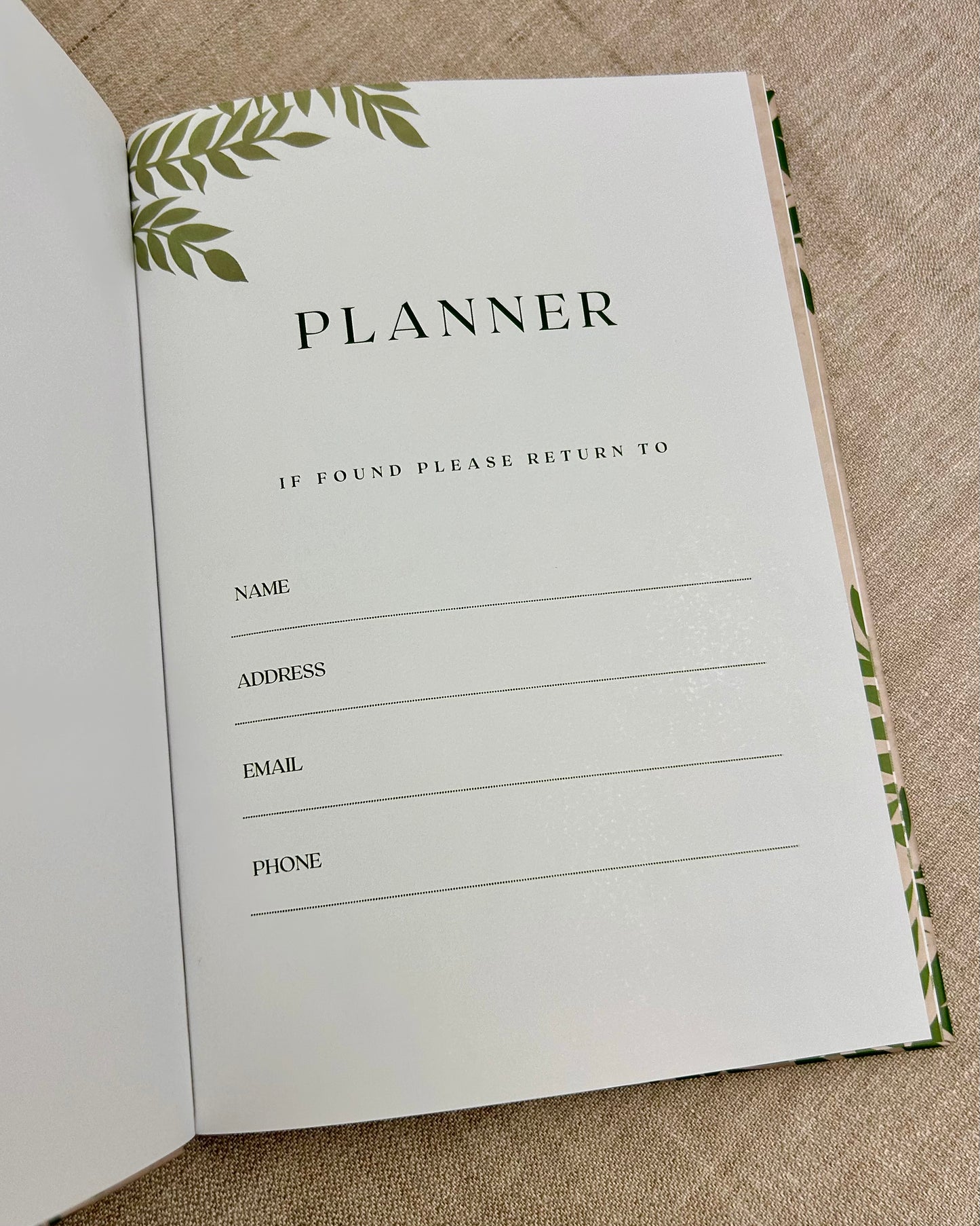 I Am Affirmation Planner (Undated)