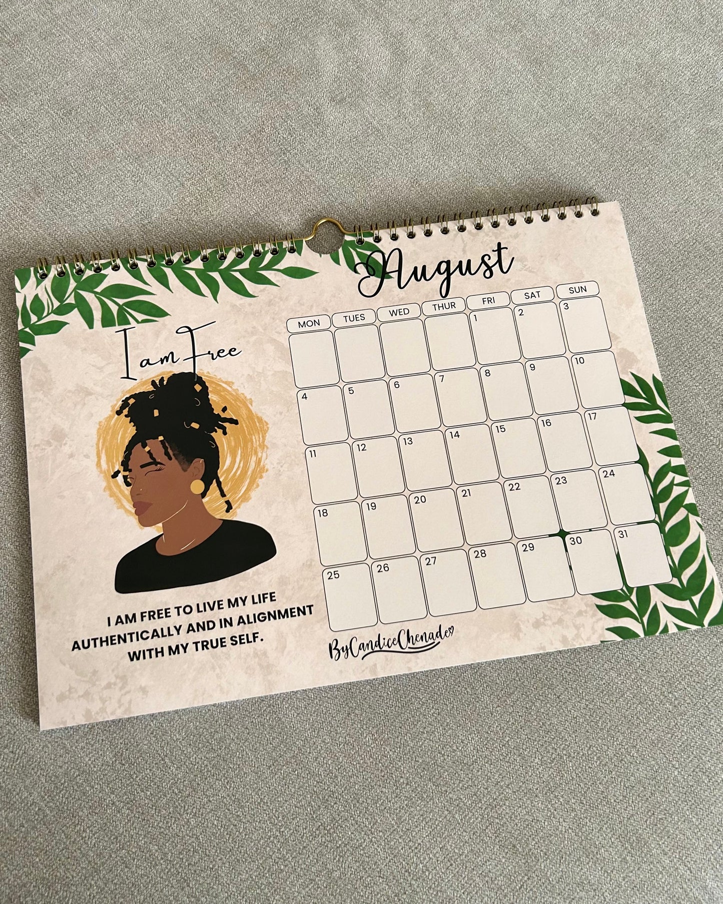 *PRE ORDER* 2026 “I Am” Affirmation Wall Art Calendar