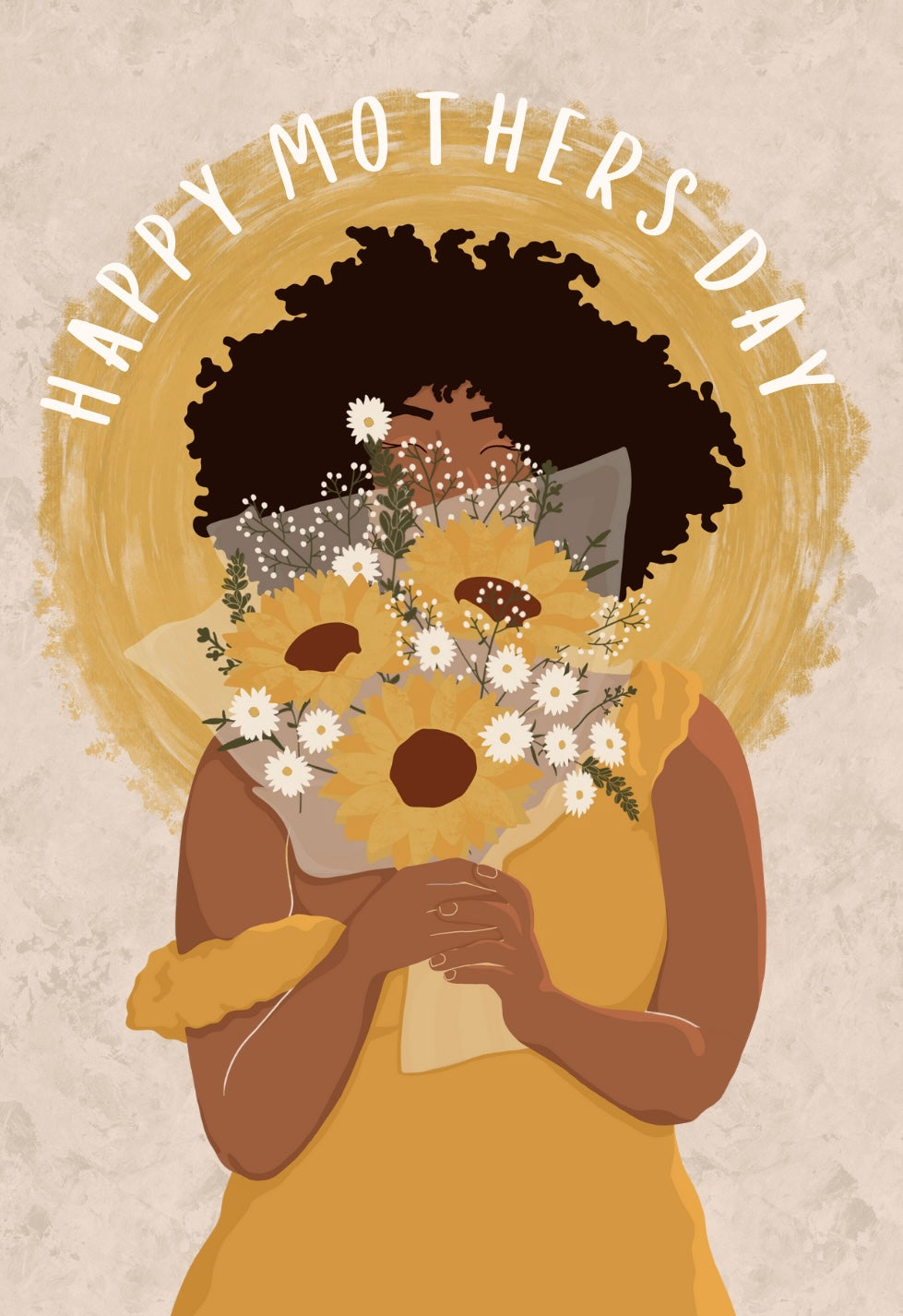 Solana’s Happy Mother’s Day Greeting Card - Light