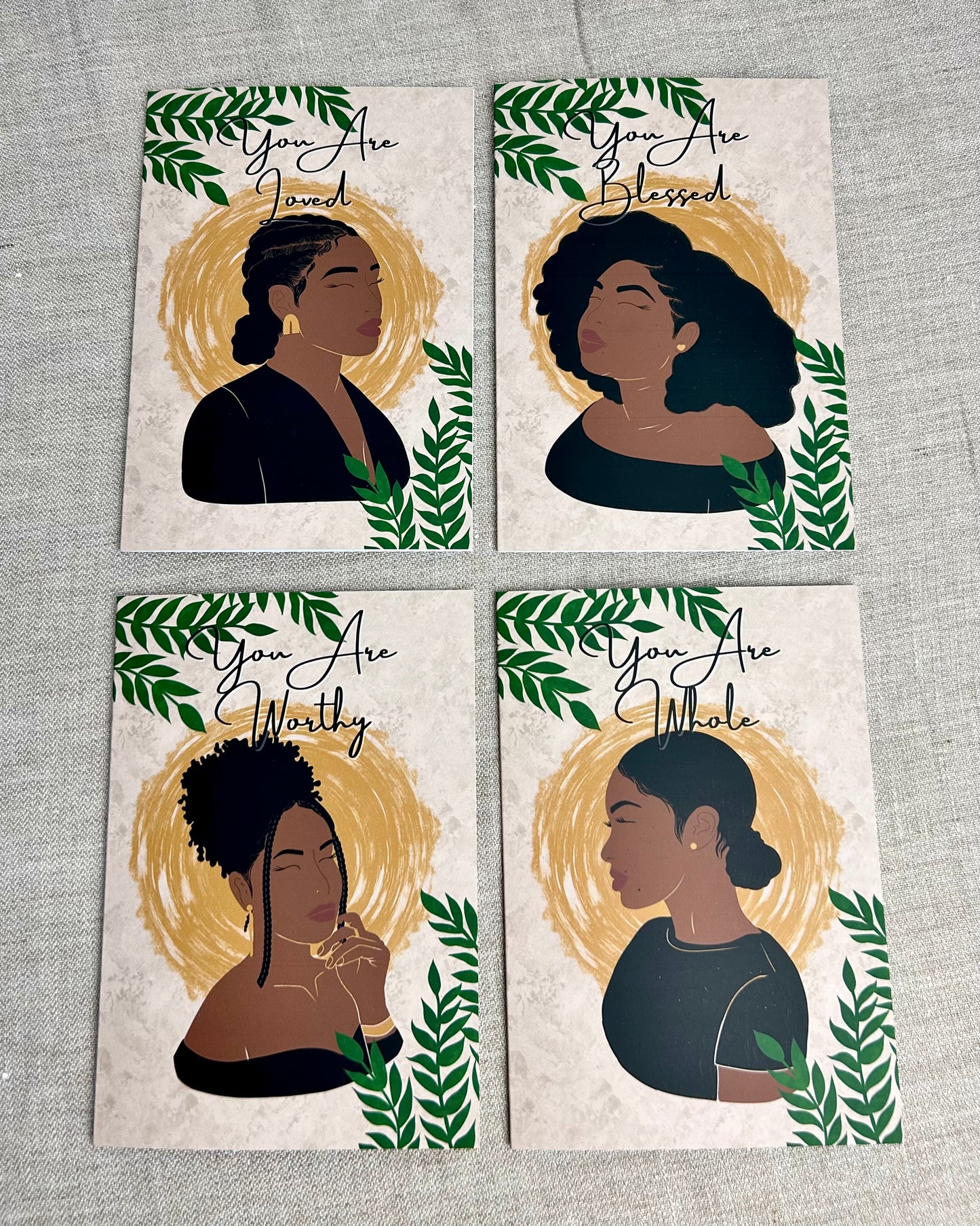 I Am – Affirmation Greeting Cards Set