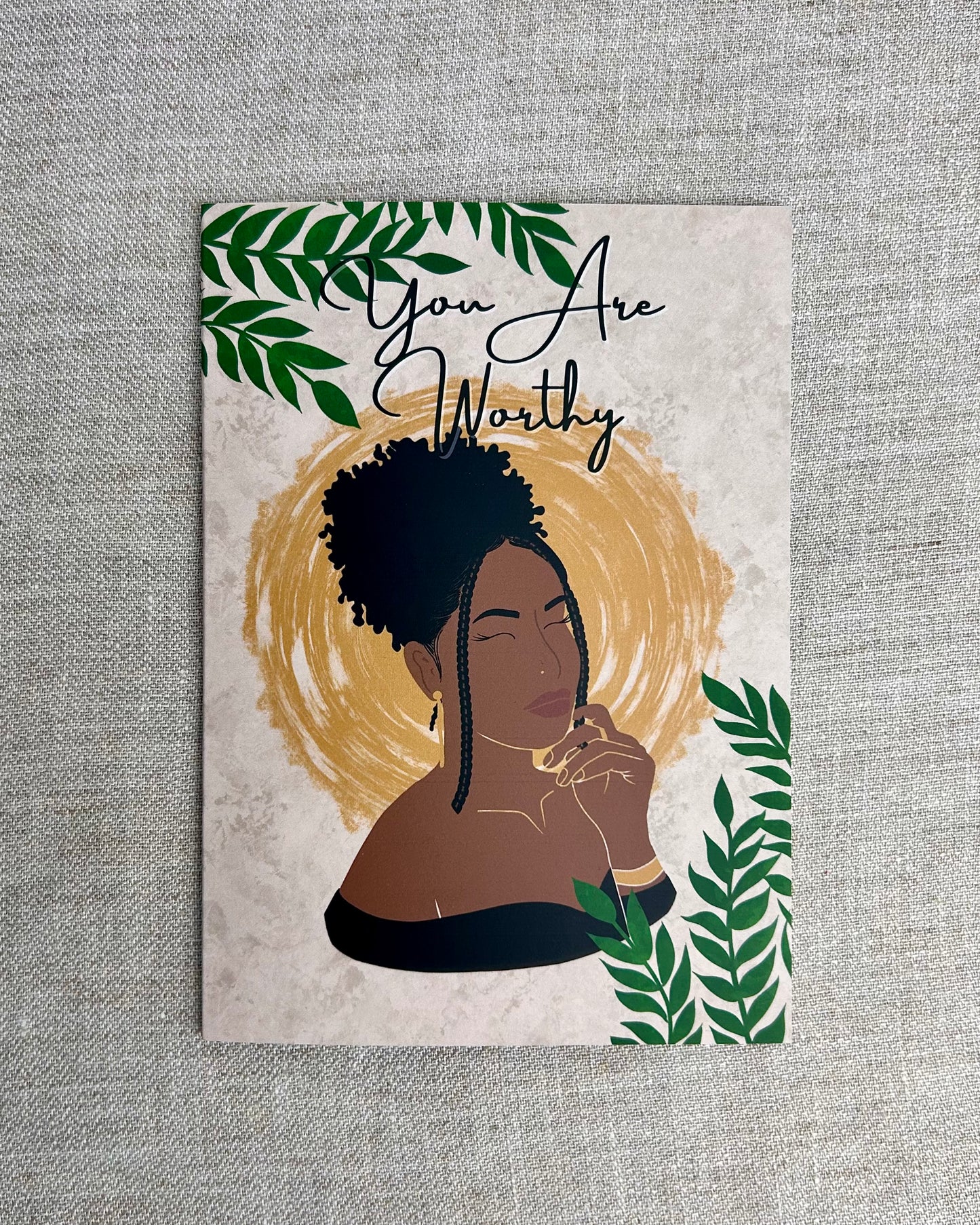 You Are Worthy – Midi Affirmation Greeting Card