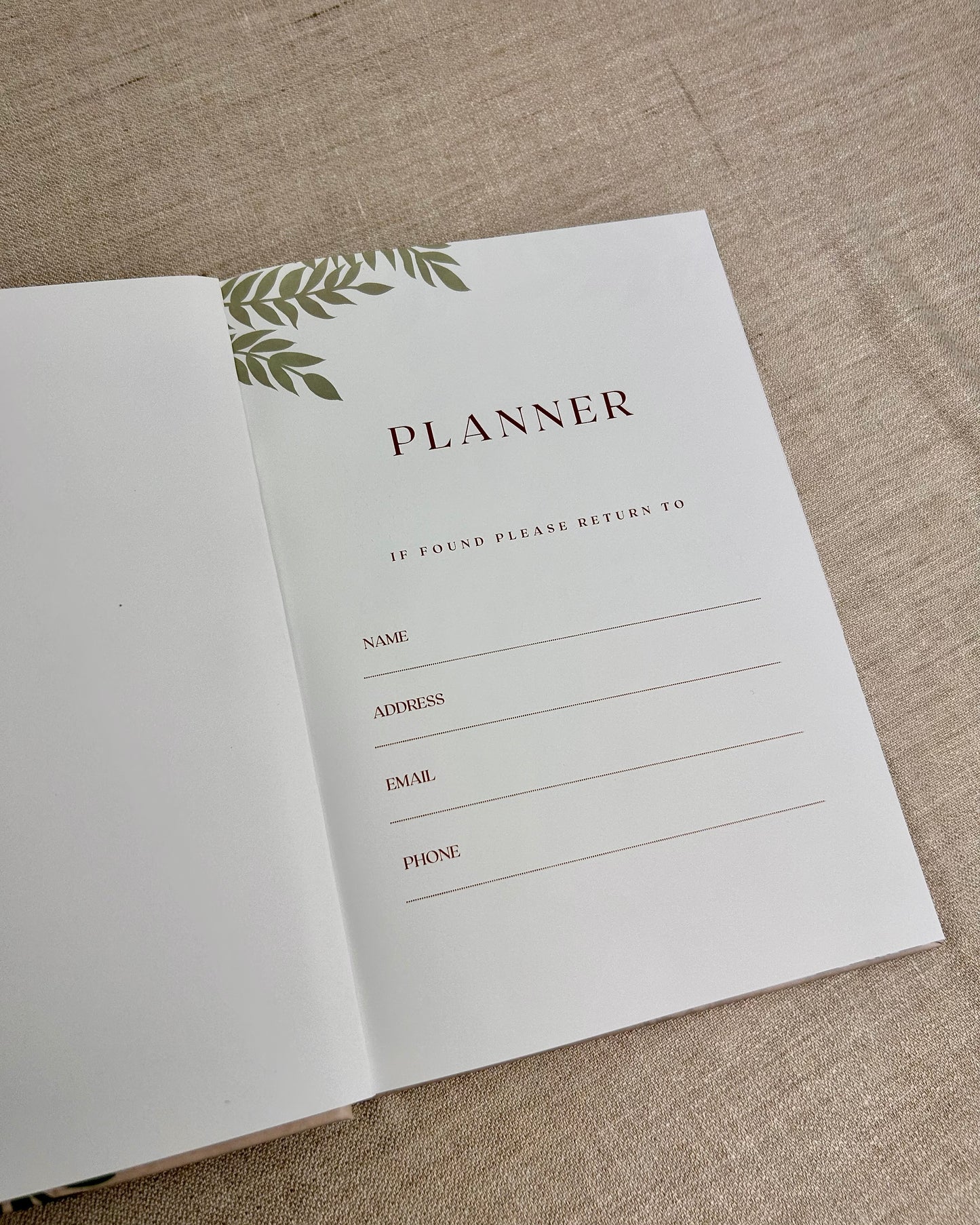 Affirmation Planner - For Men (Undated)
