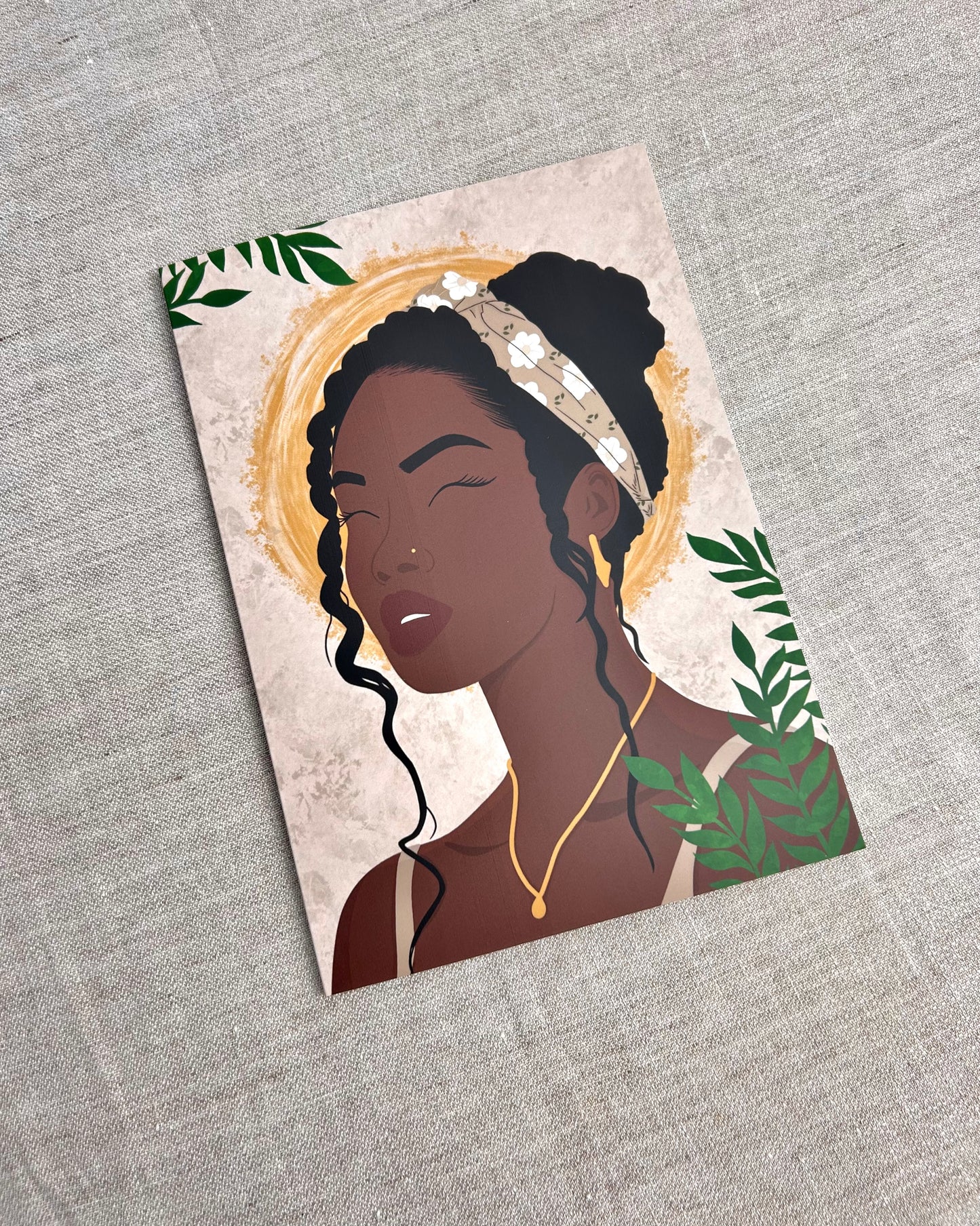 Isana's - Blank Art Celebration Greeting Card