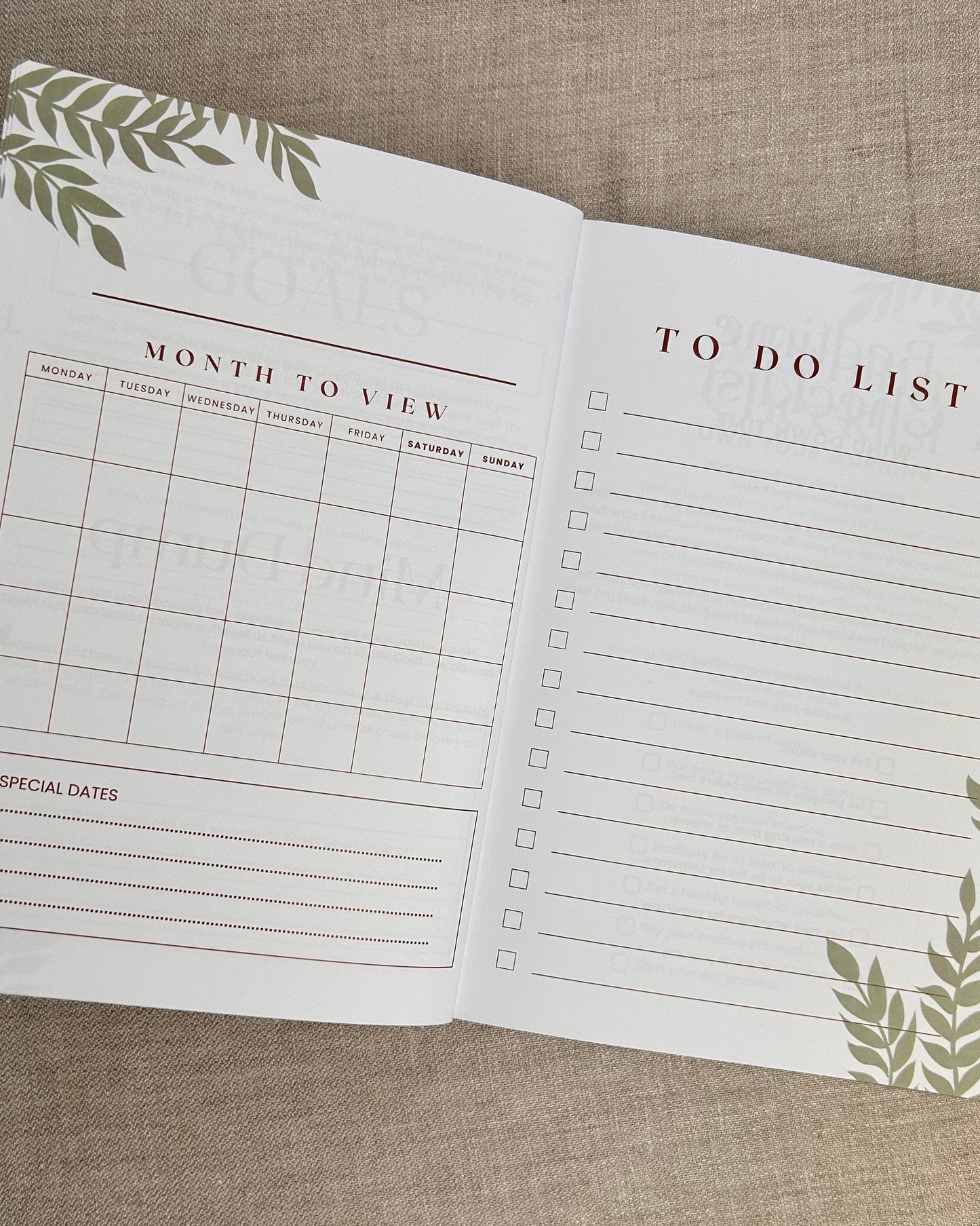 Affirmation Planner - For Men (Undated)