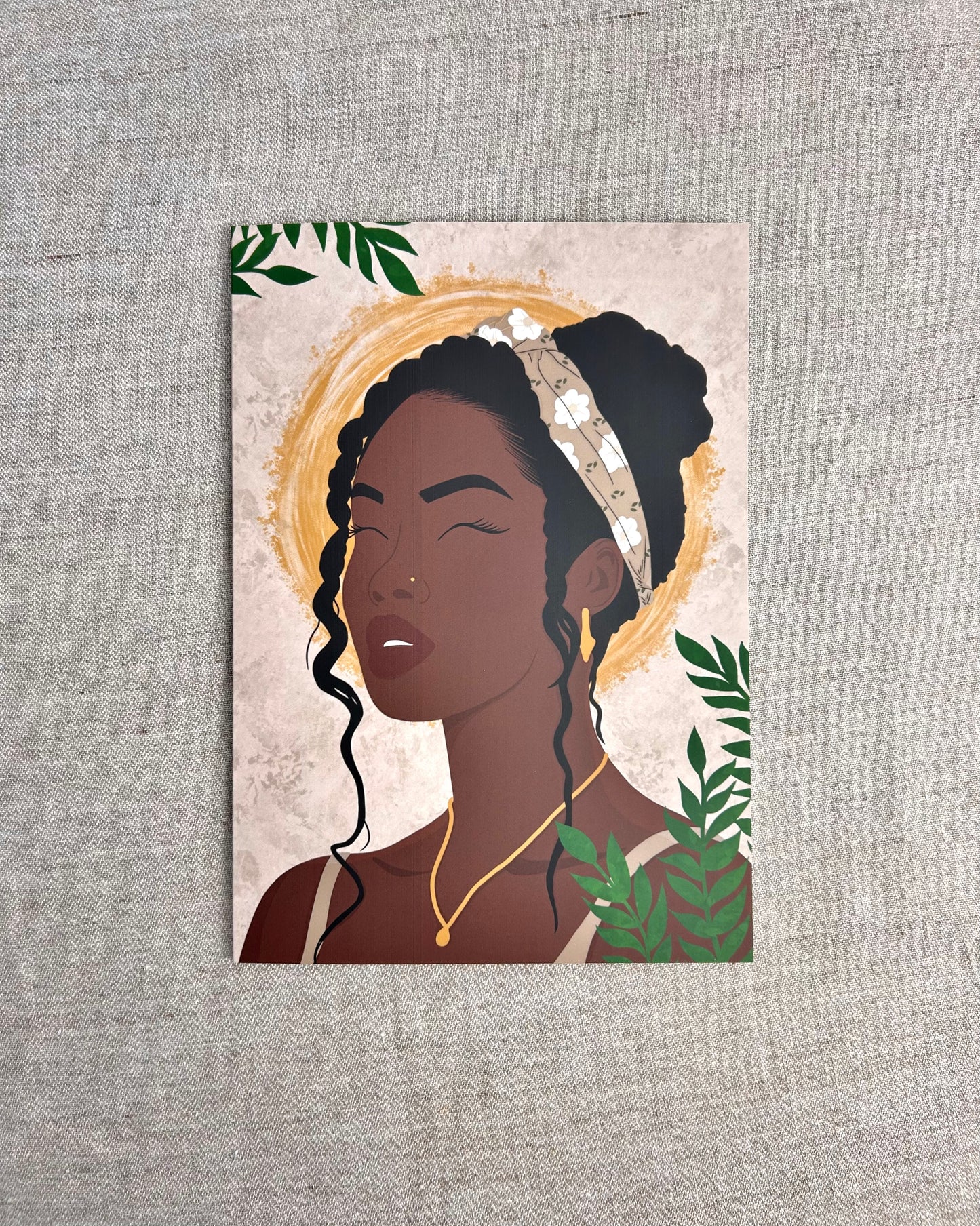 Isana's - Blank Art Celebration Greeting Card