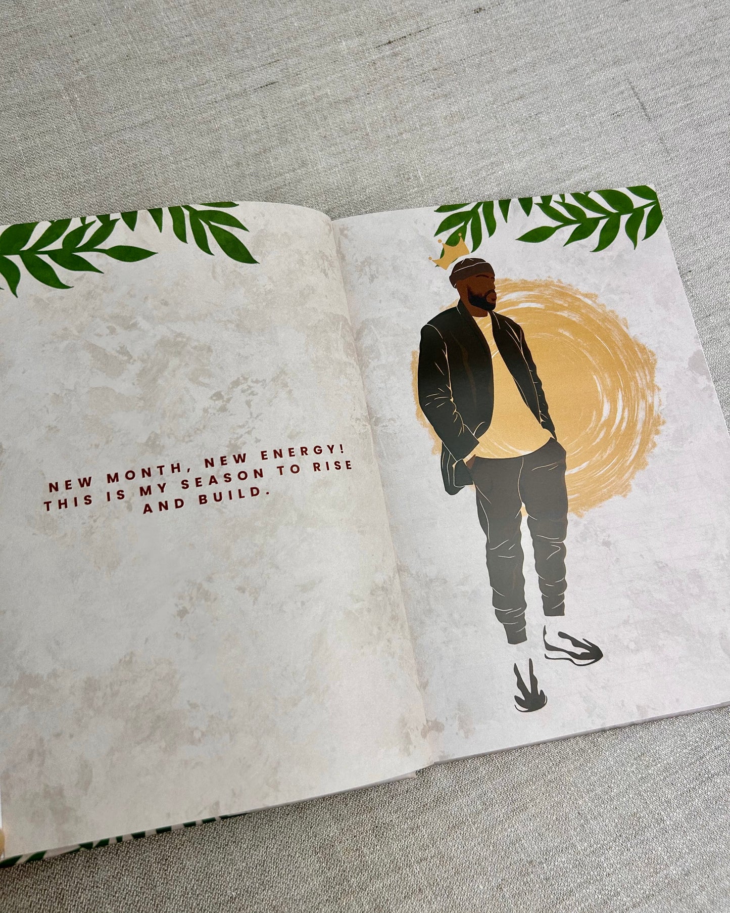 Affirmation Planner - For Men (Undated)