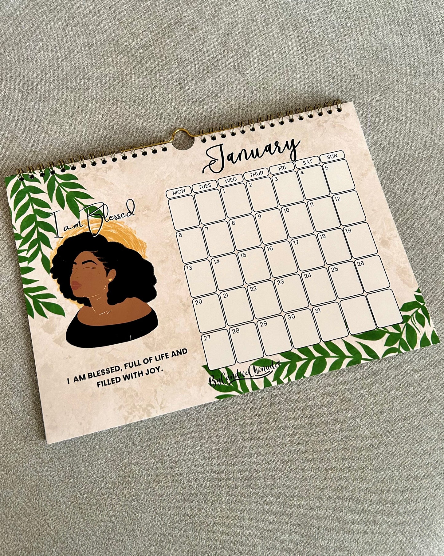 *PRE ORDER* 2026 “I Am” Affirmation Wall Art Calendar