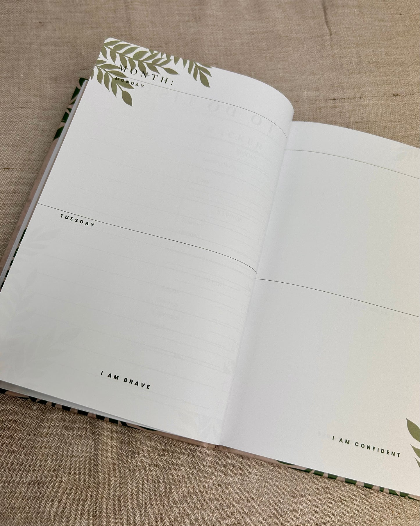I Am Affirmation Planner (Undated)