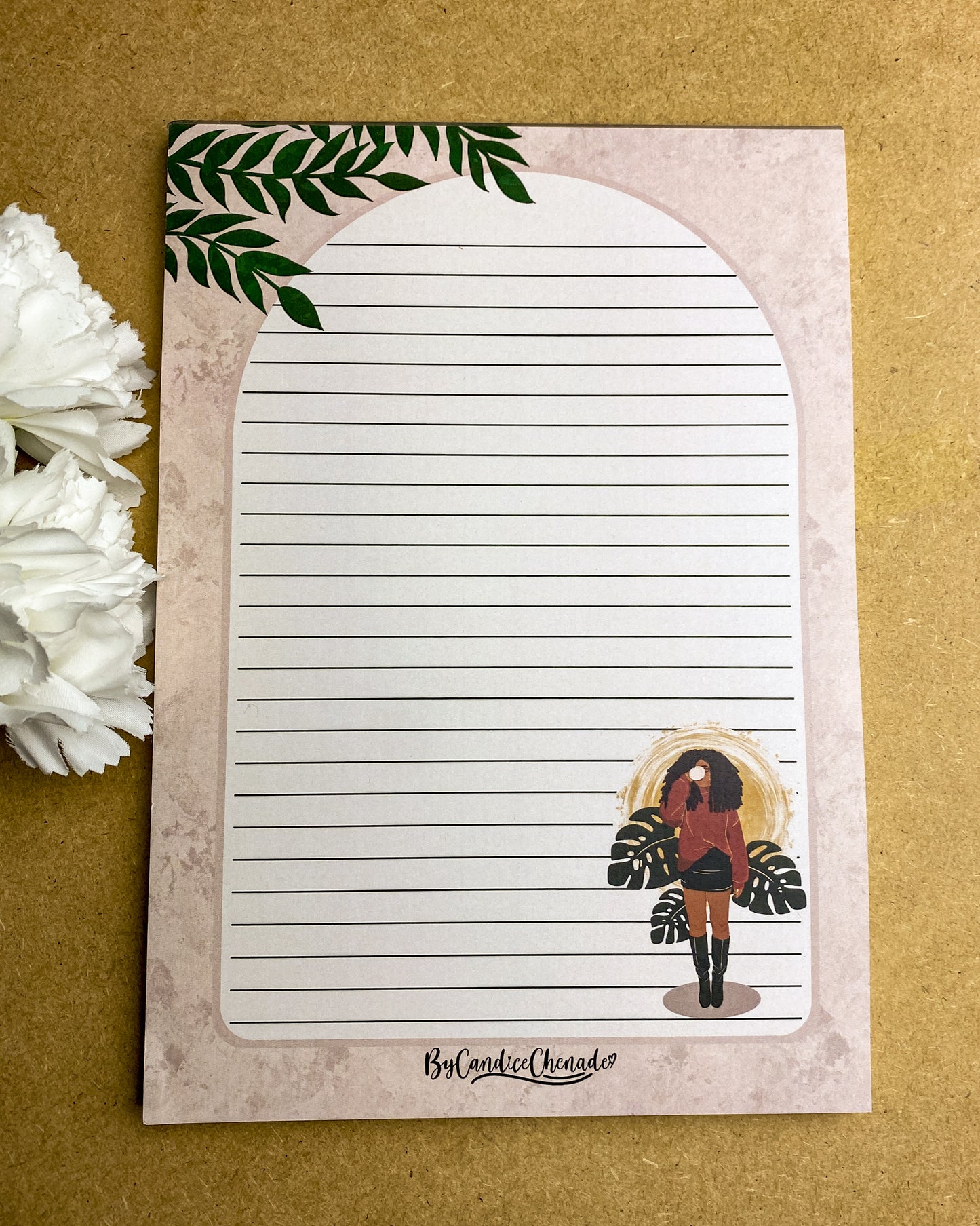 Luna Lined A5 Notepad