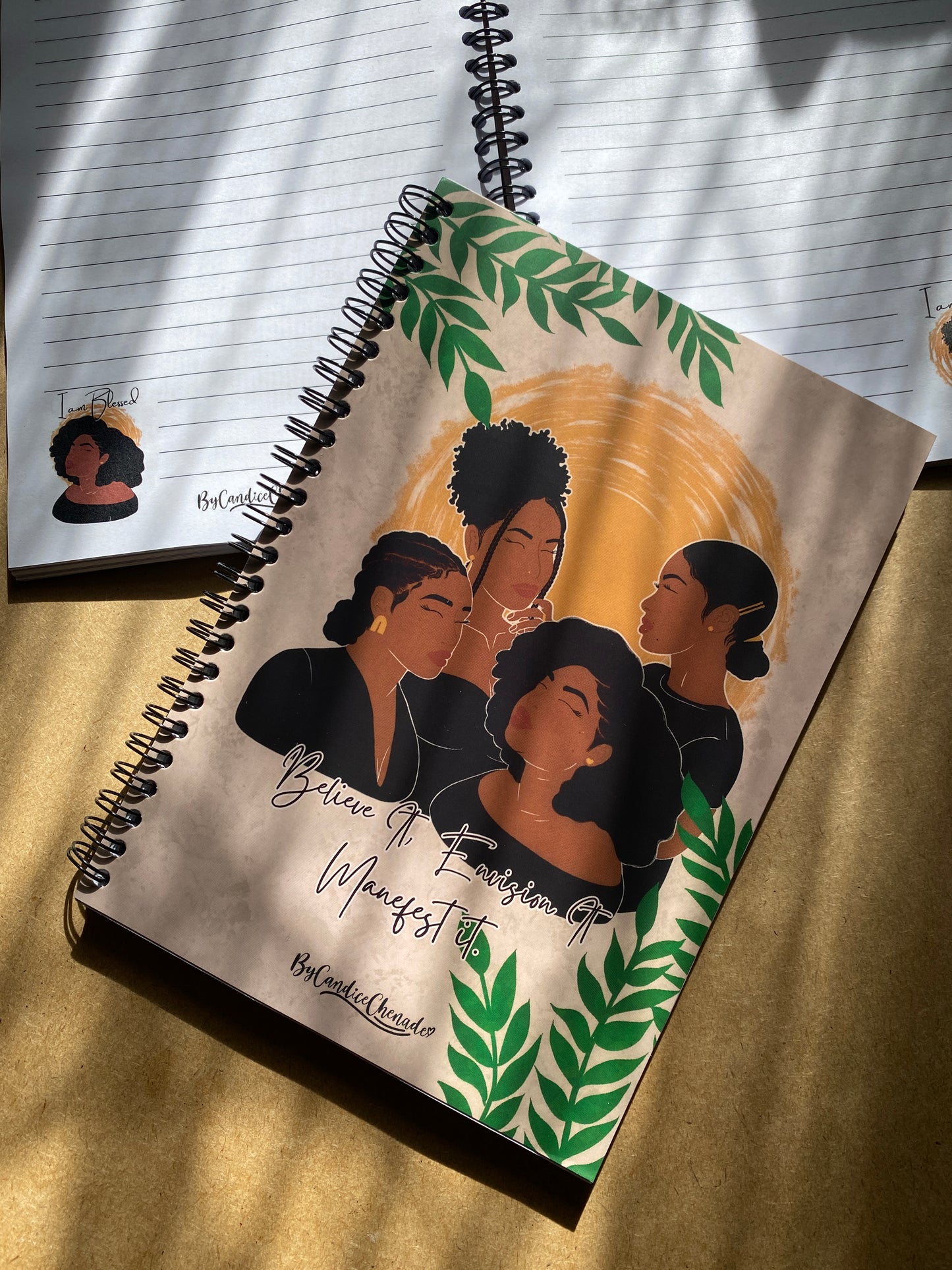 I Am - Believe it, Envision it, Manefest it Notebook