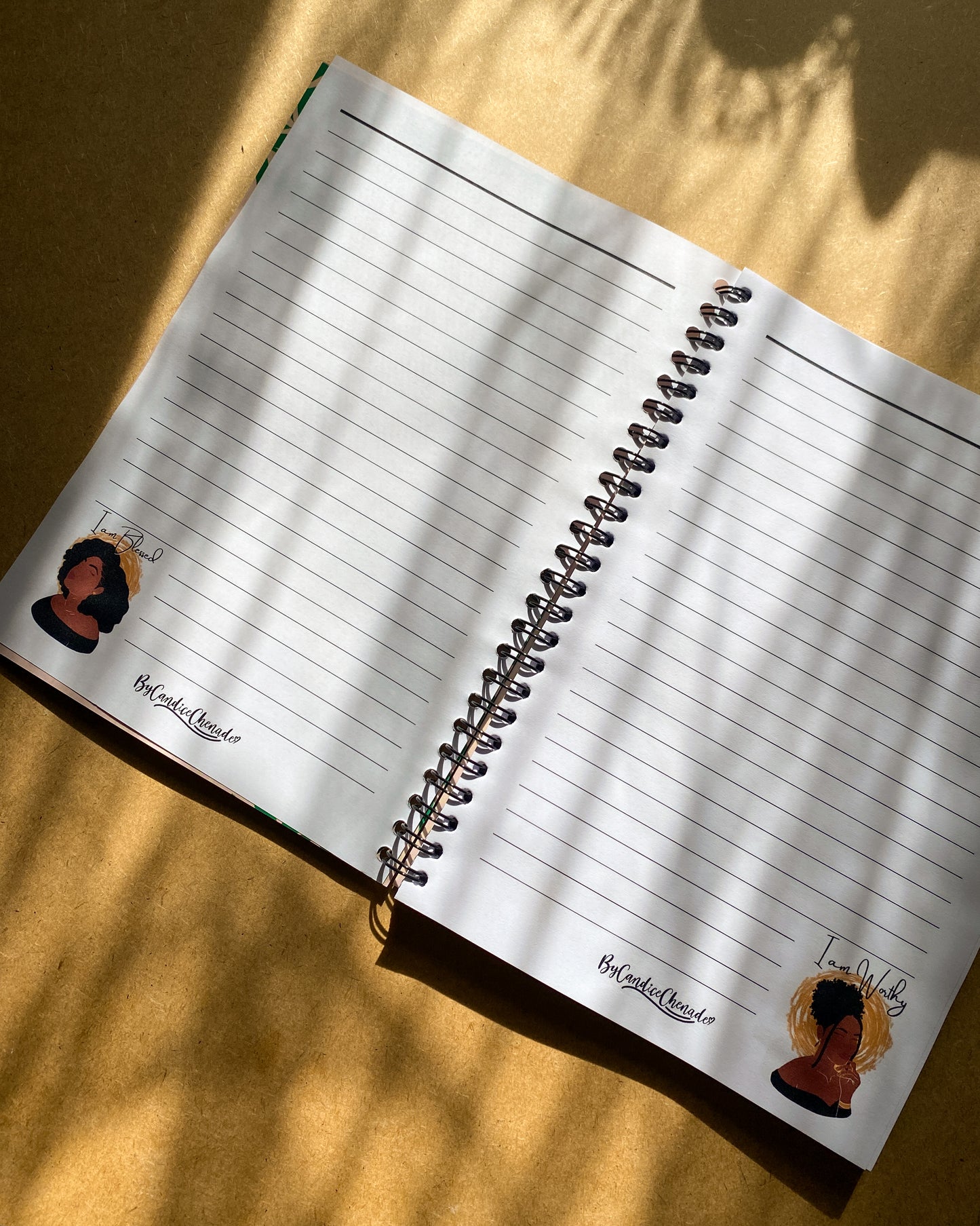 I Am - Believe it, Envision it, Manifest it Notebook