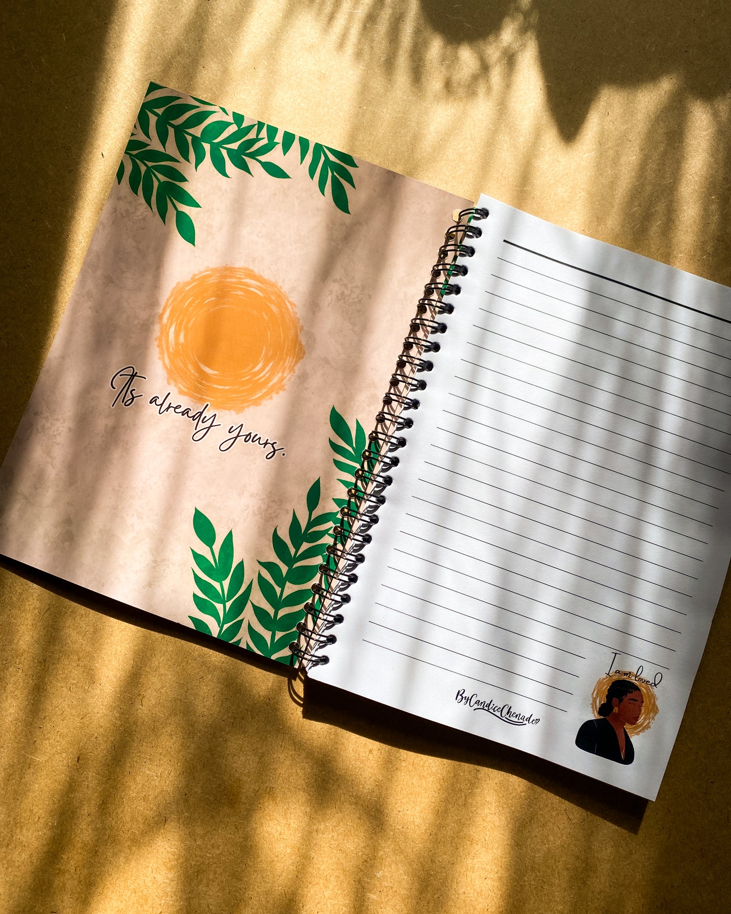 I Am - Believe it, Envision it, Manifest it Notebook