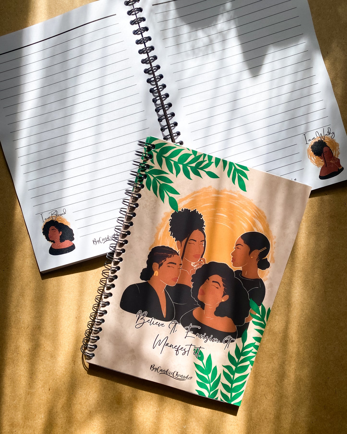 I Am - Believe it, Envision it, Manefest it Notebook