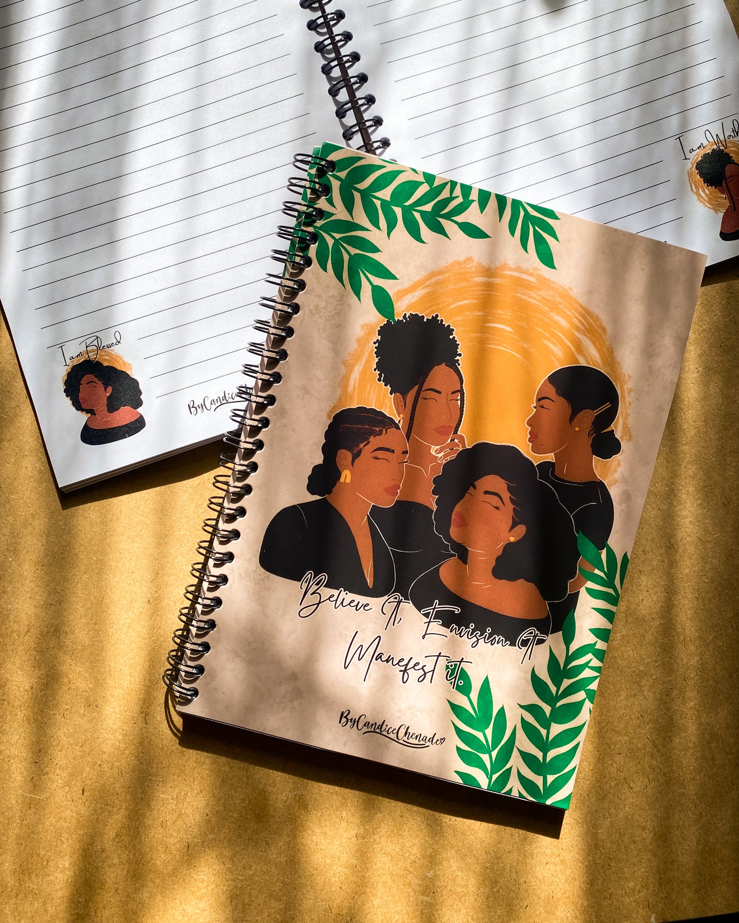 I Am - Believe it, Envision it, Manefest it Notebook