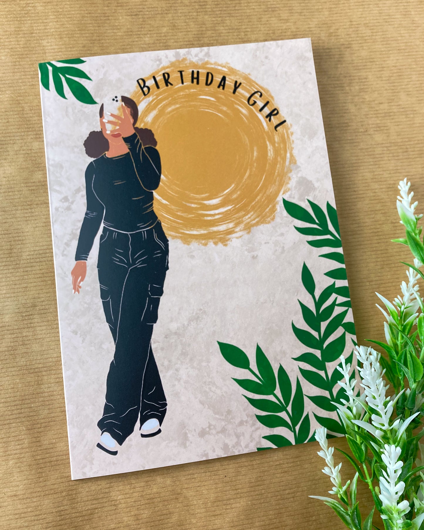 LoLo's Birthday Girl - Happy Birthday Card - Mixed