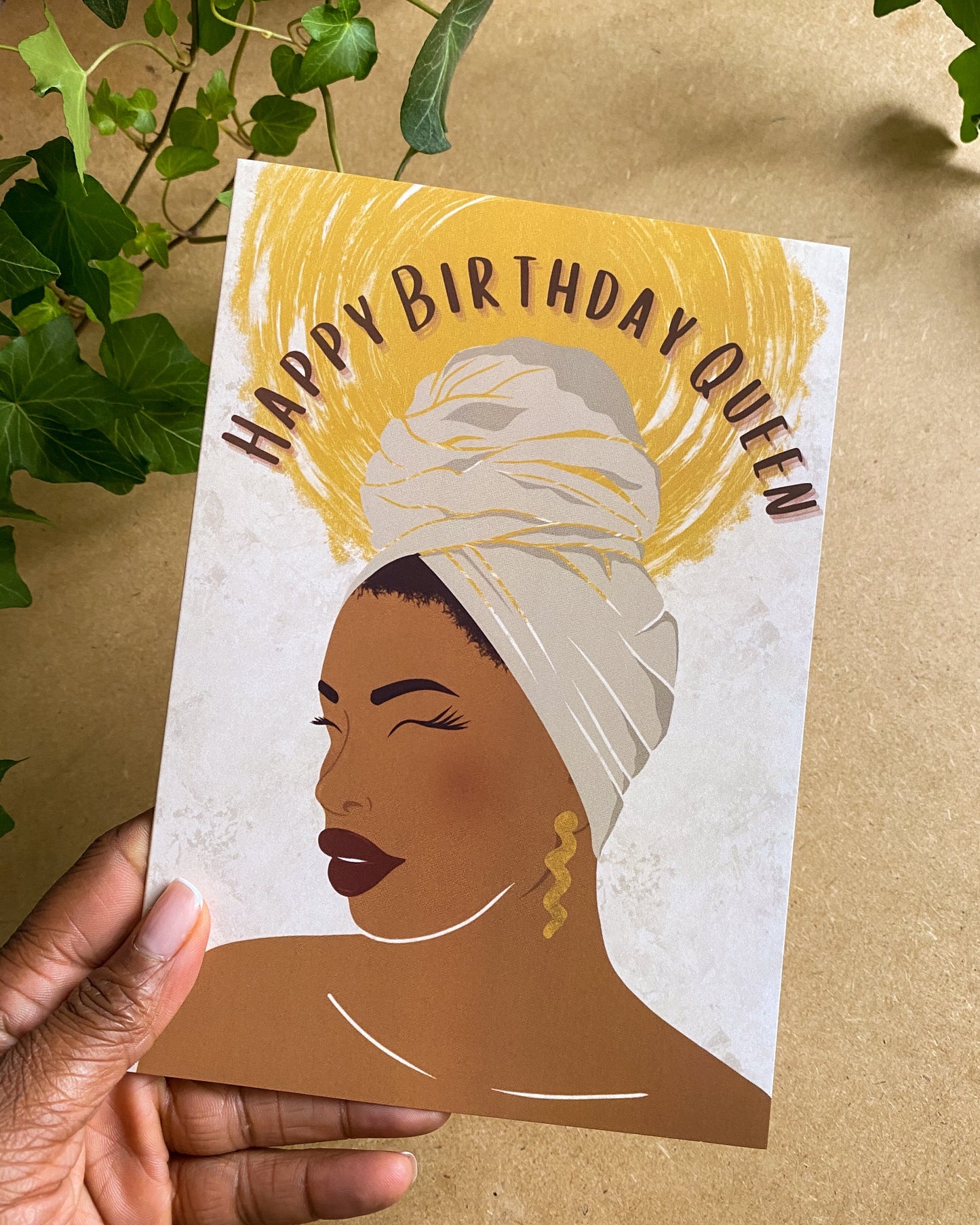 Cleo’s Happy Birthday Queen Birthday Card - Woman Birthday