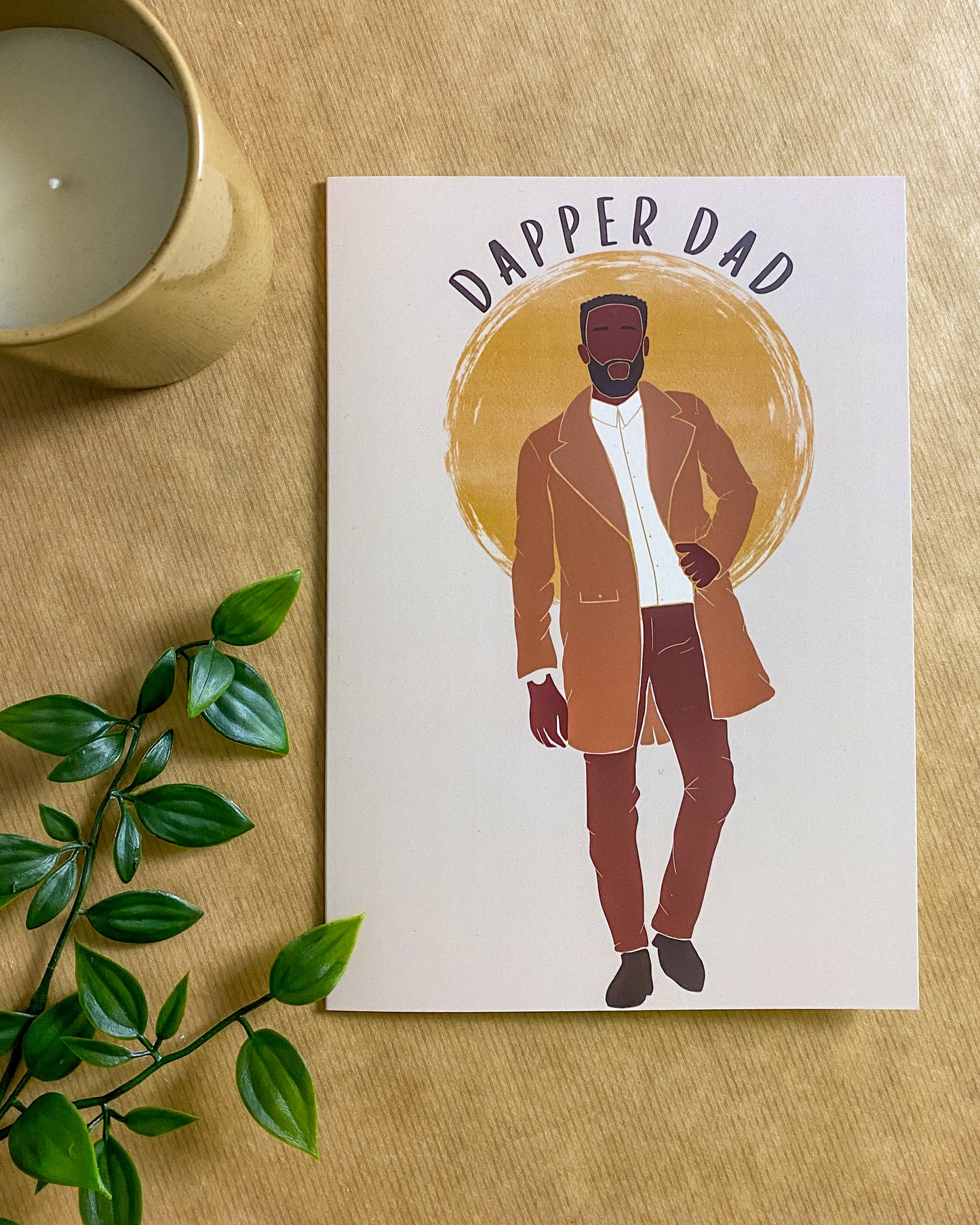 Dapper Dad Fathers Day Card.