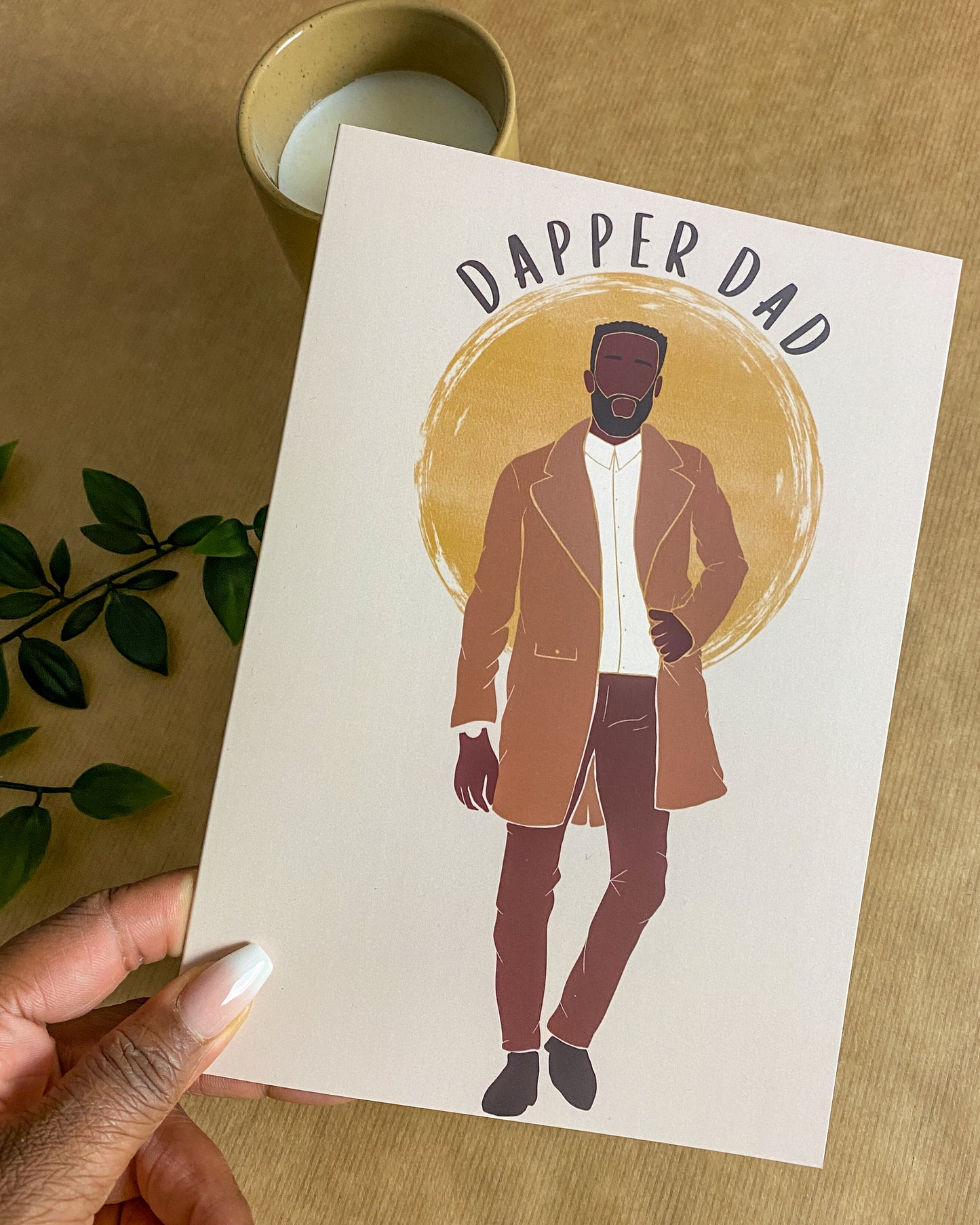 Dapper Dad Fathers Day Card.