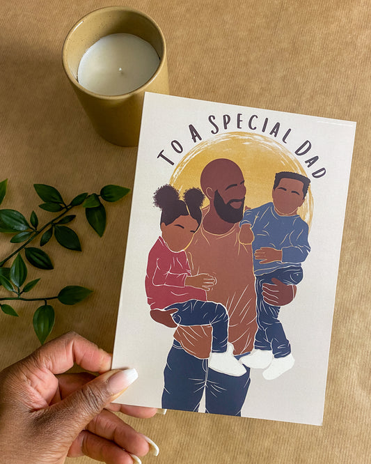 Girl & Boy Twin Dad Fathers Day - Special Dad Two Children