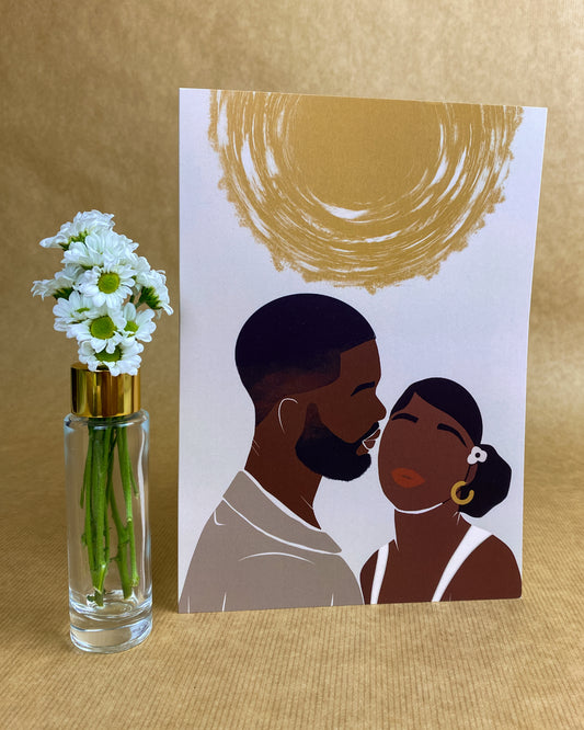 The Lovers Greeting Card
