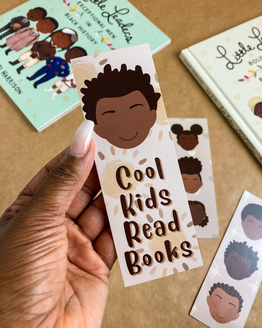Cool Kids Read - Boy Bookmark -Ziggy
