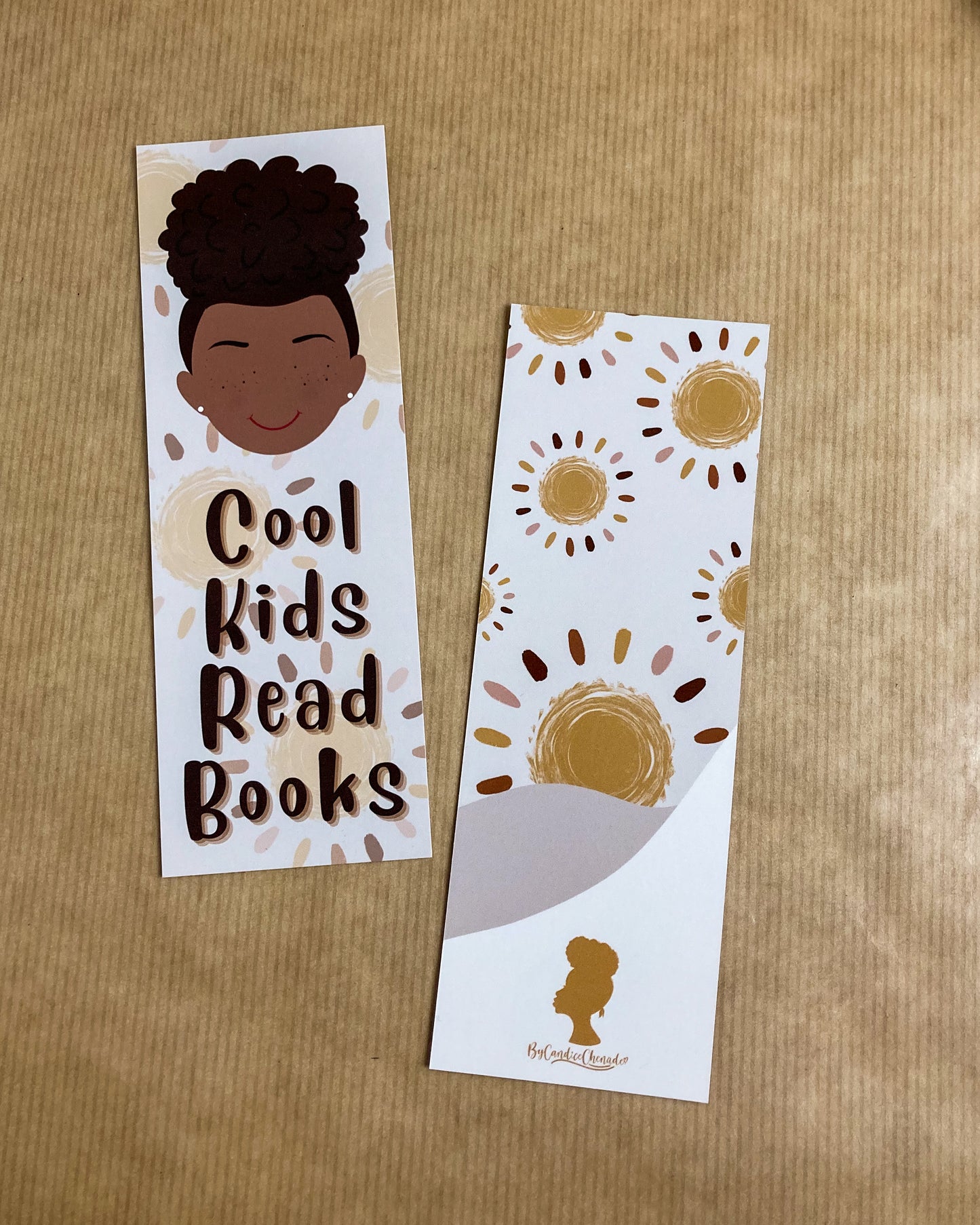 Cool Kids Read - Girl Bookmark -Zah