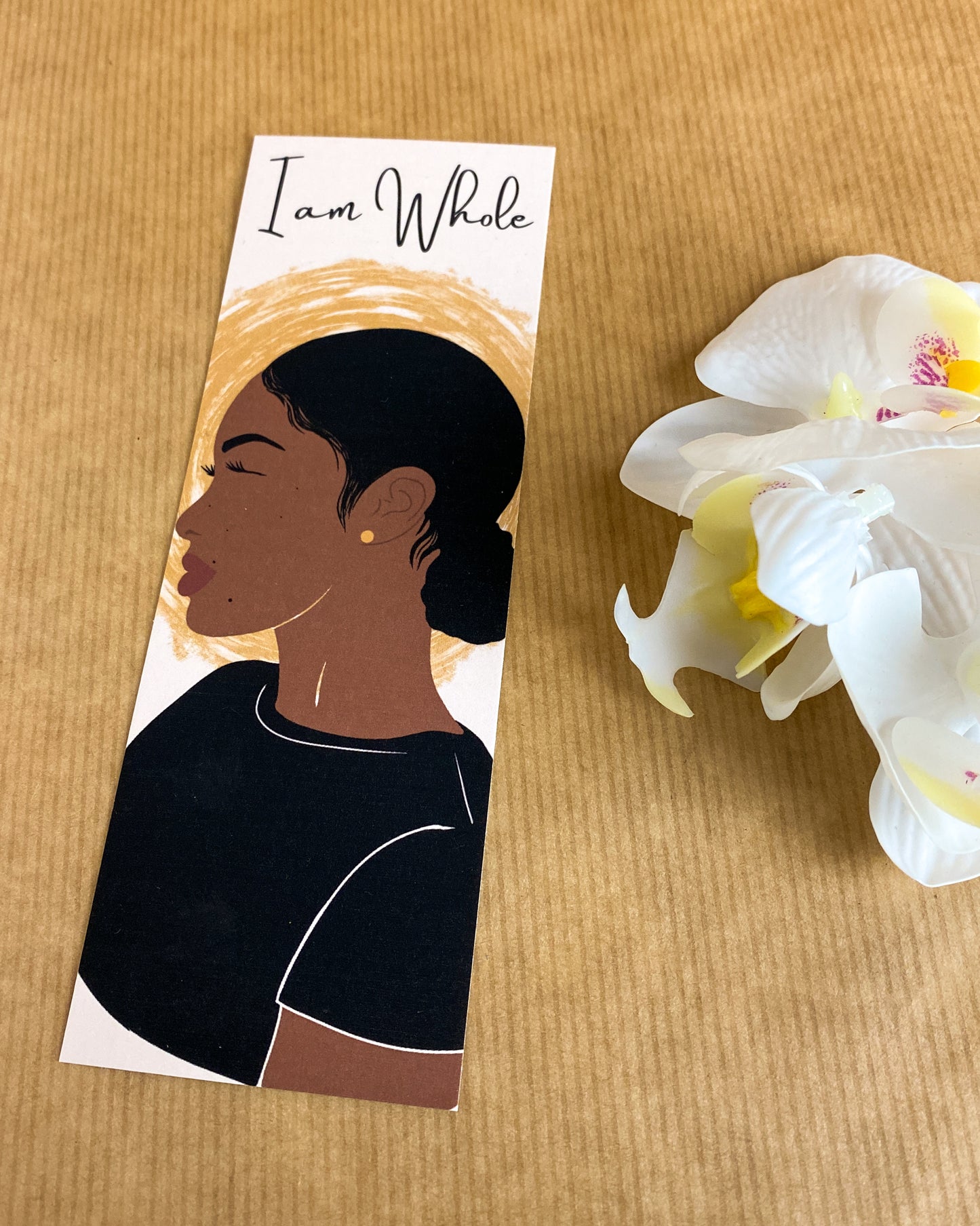 I Am Whole Black woman Bookmark