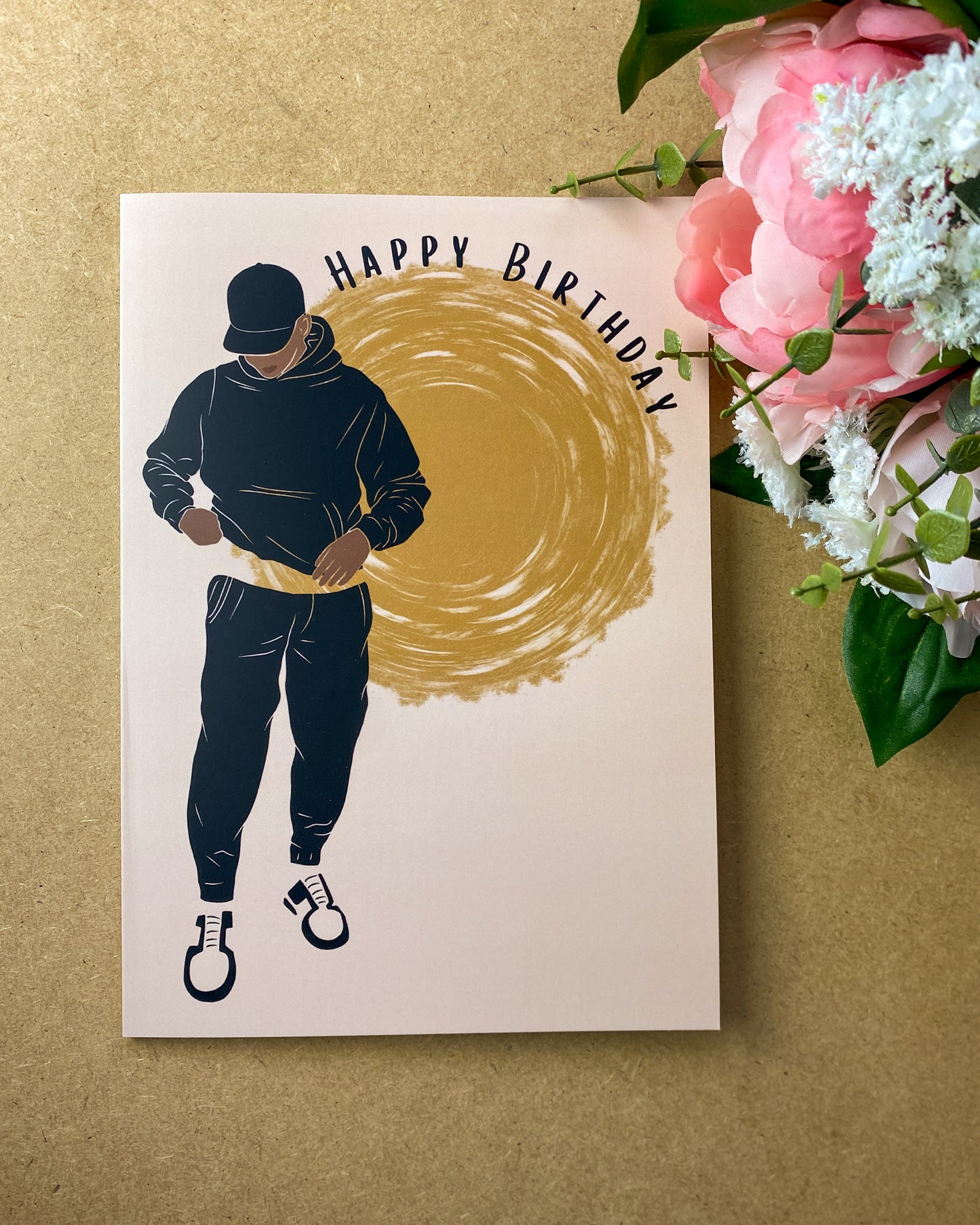 Jaden’s Happy Birthday Birthday Black Boy / Man Card / Tom I boy - All Black