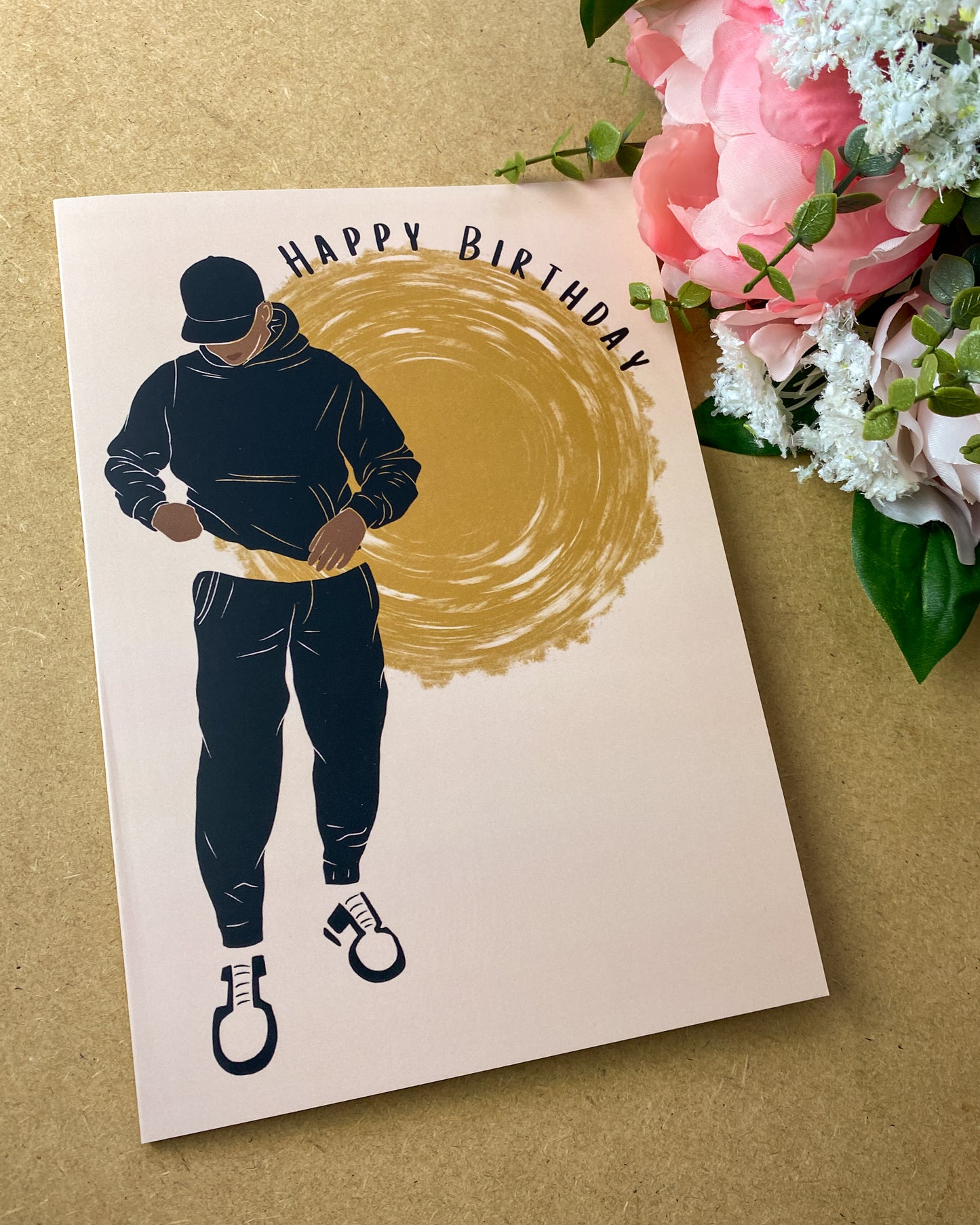 Jaden’s Happy Birthday Birthday Black Boy / Man Card / Tom I boy - All Black