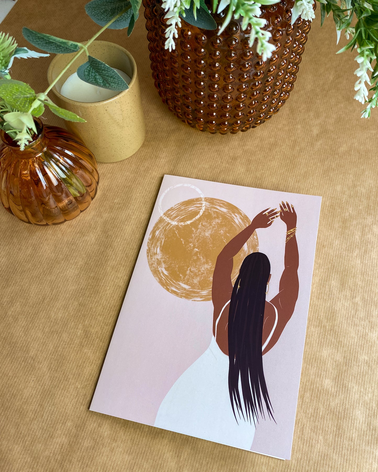 Jenna’s Joy - Black Woman Birthday Card