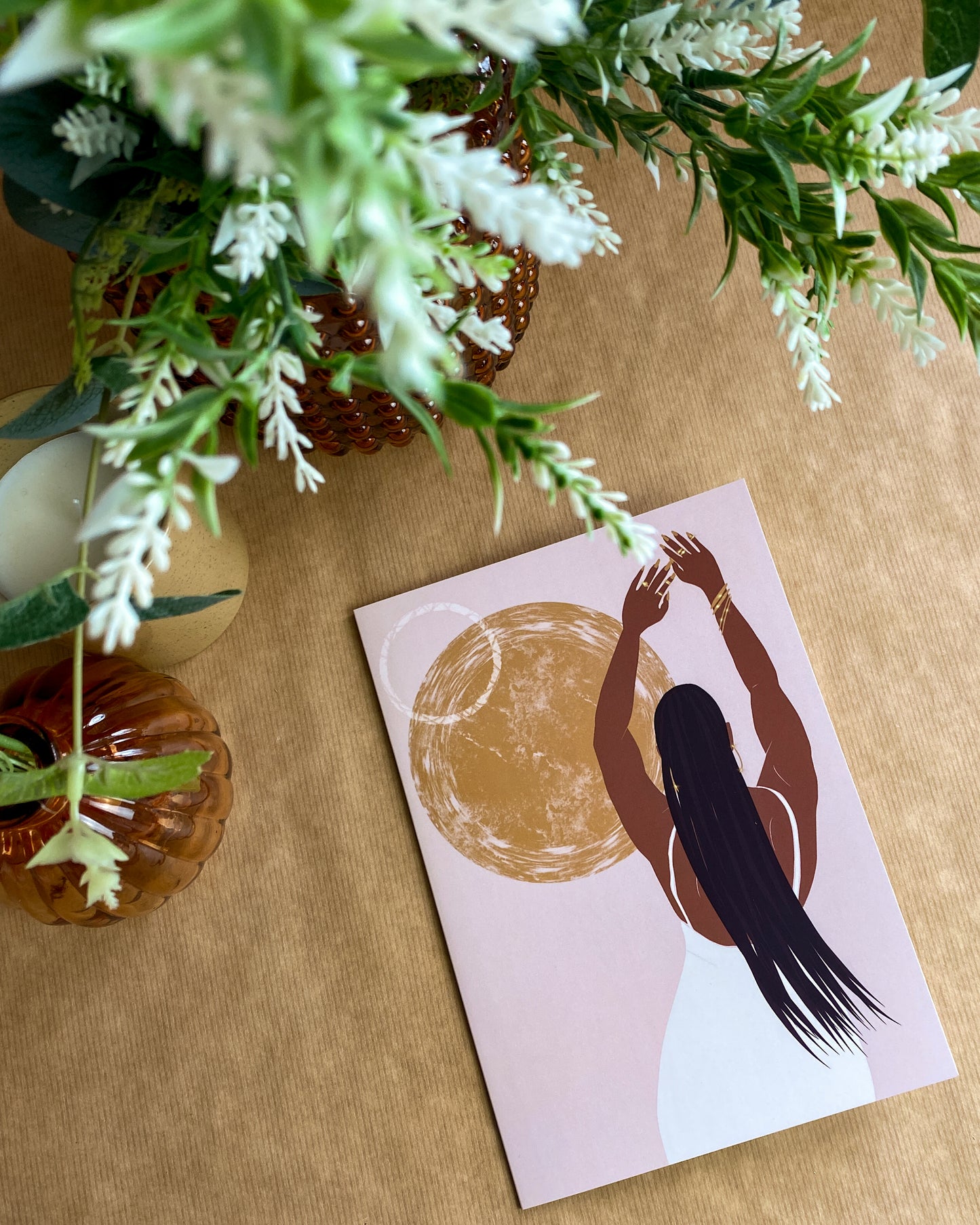 Jenna’s Joy - Black Woman Birthday Card