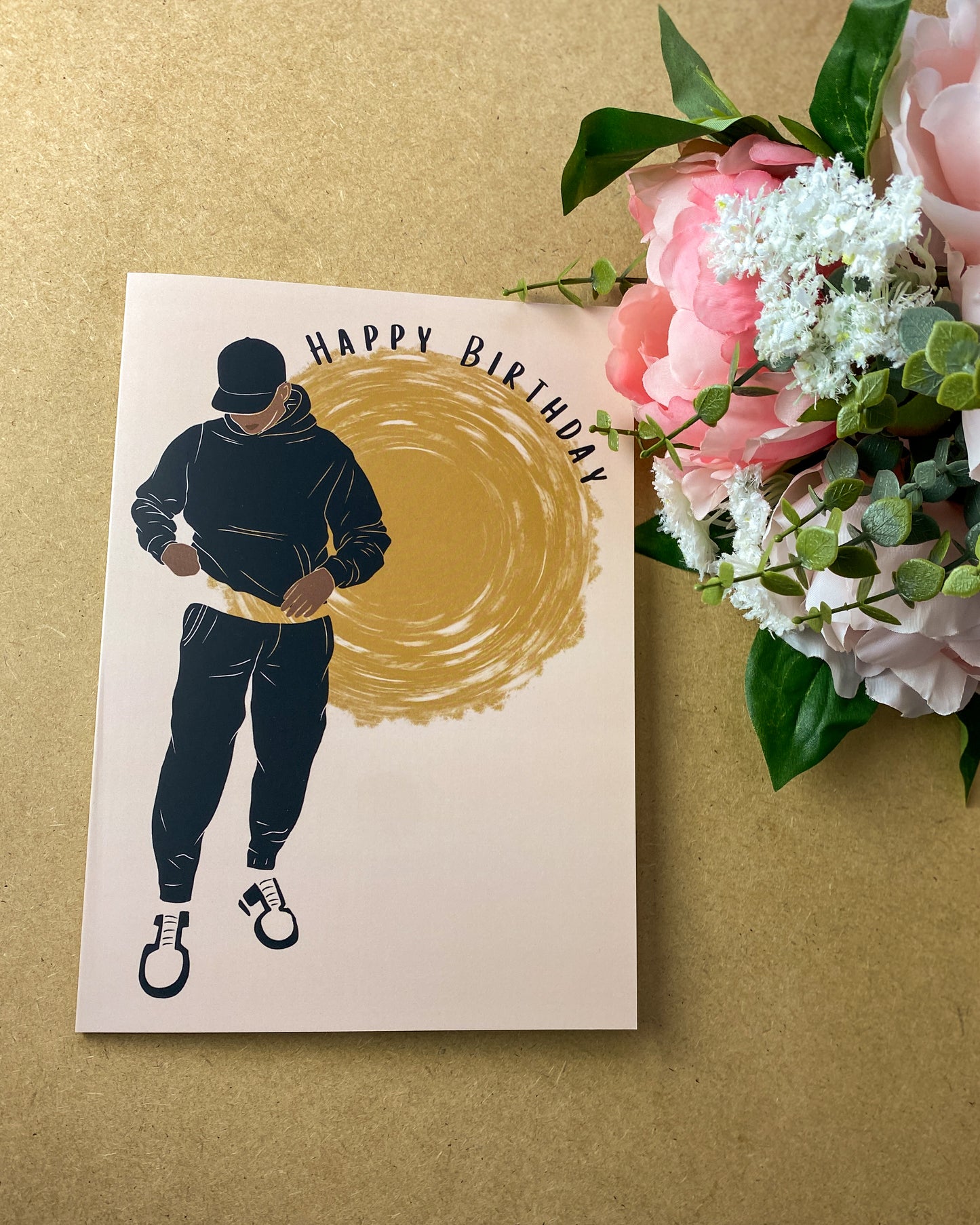 Jaden’s Happy Birthday Birthday Black Boy / Man Card / Tom I boy - All Black