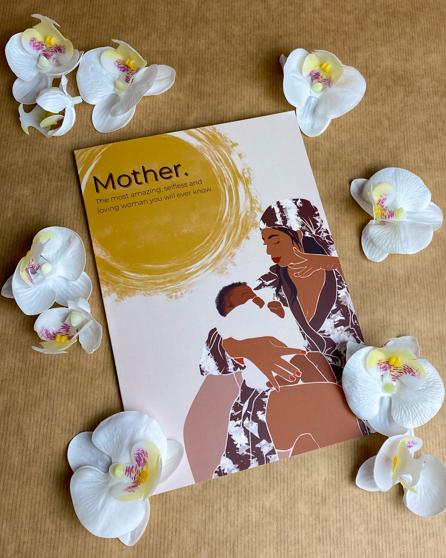 Black Mother & Child - Black Queen - Mom Mama Shanice