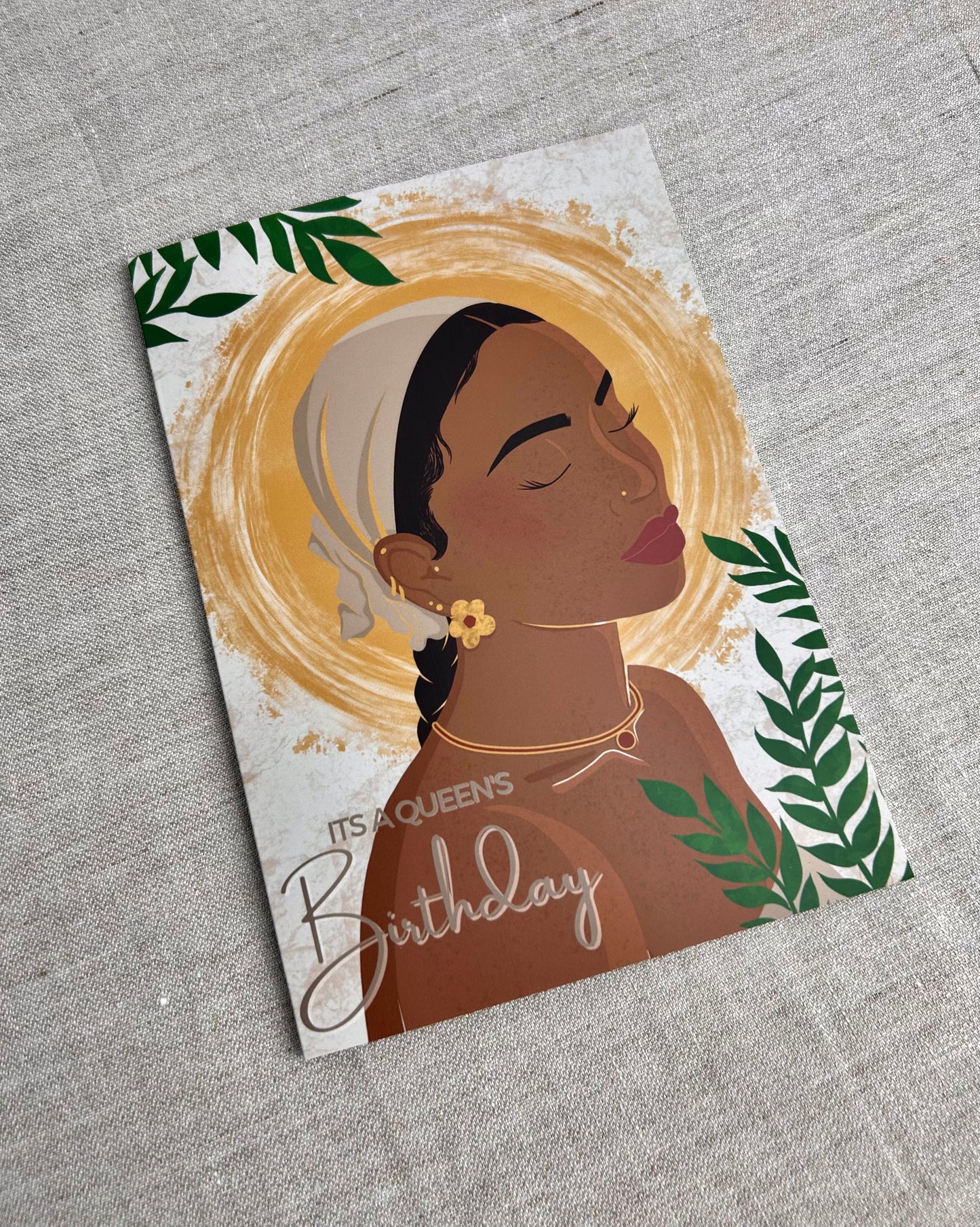 Sadé's - Its A Queens Birthday Card