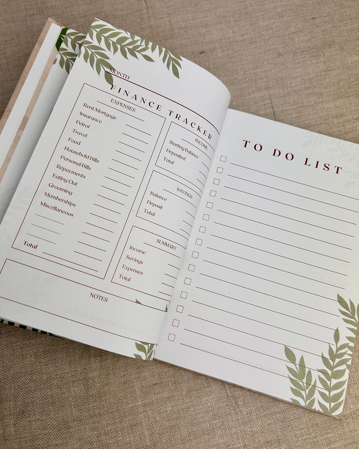 Affirmation Planner - For Men