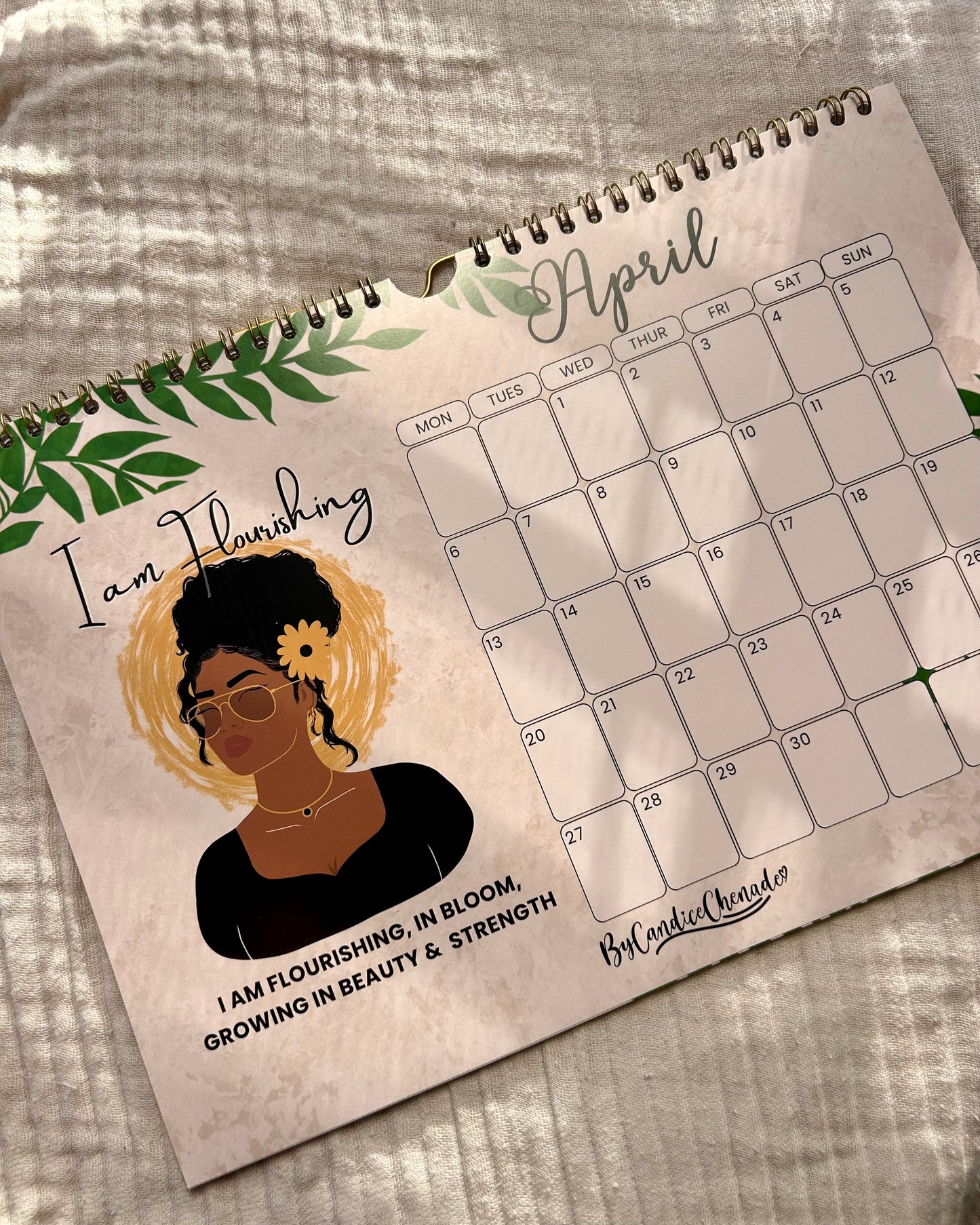 2026 “I Am” Affirmation Wall Art Calendar
