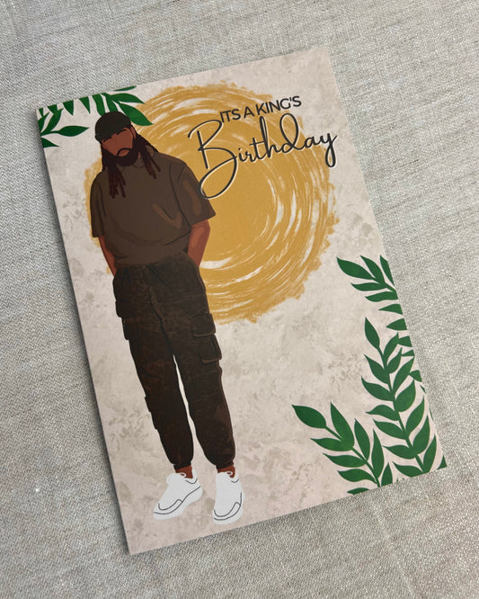 Zion's Its A Kings Birthday Card