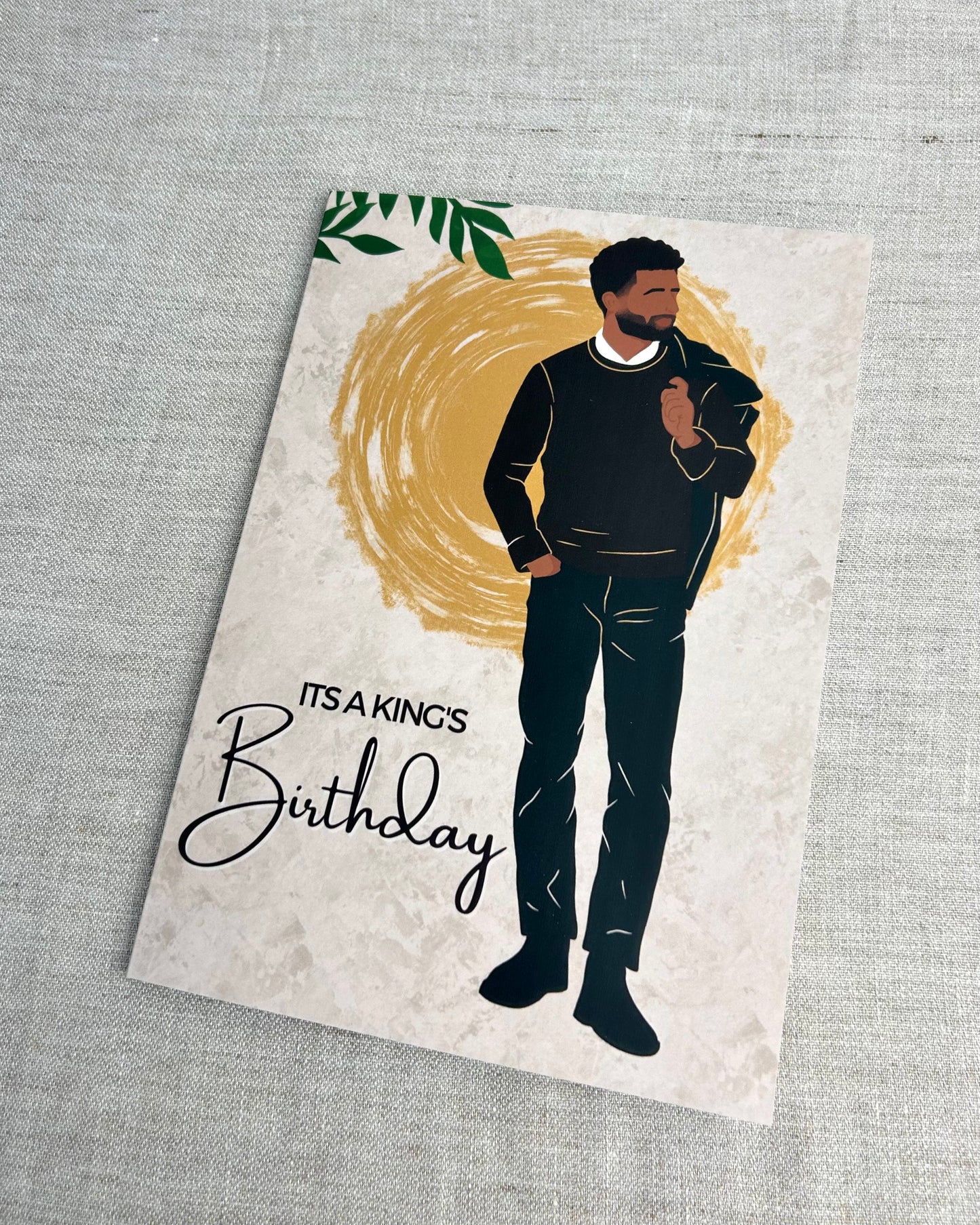 Manny's Its A Kings Birthday Card