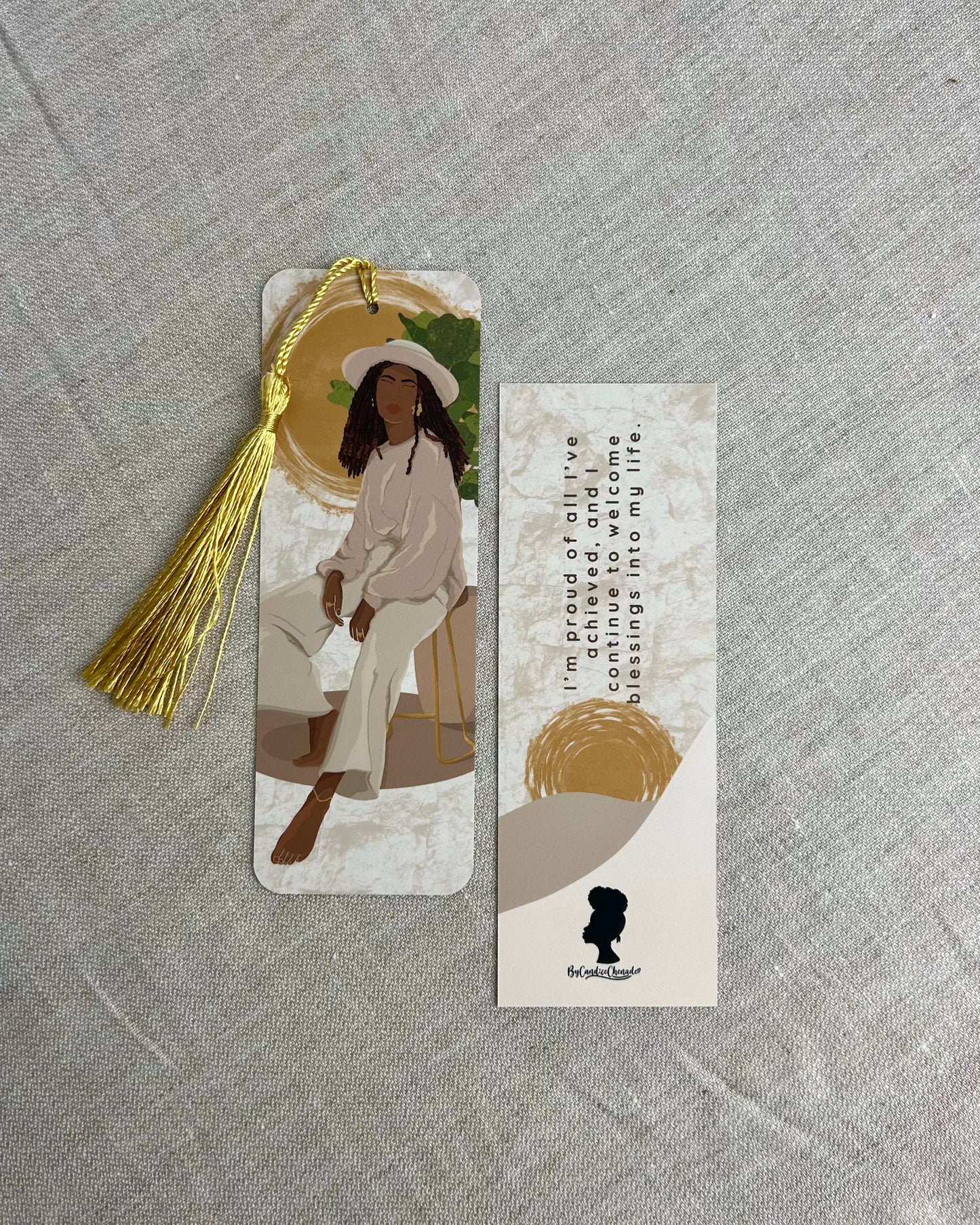 Suzette's - Luxury Affirmation Bookmark