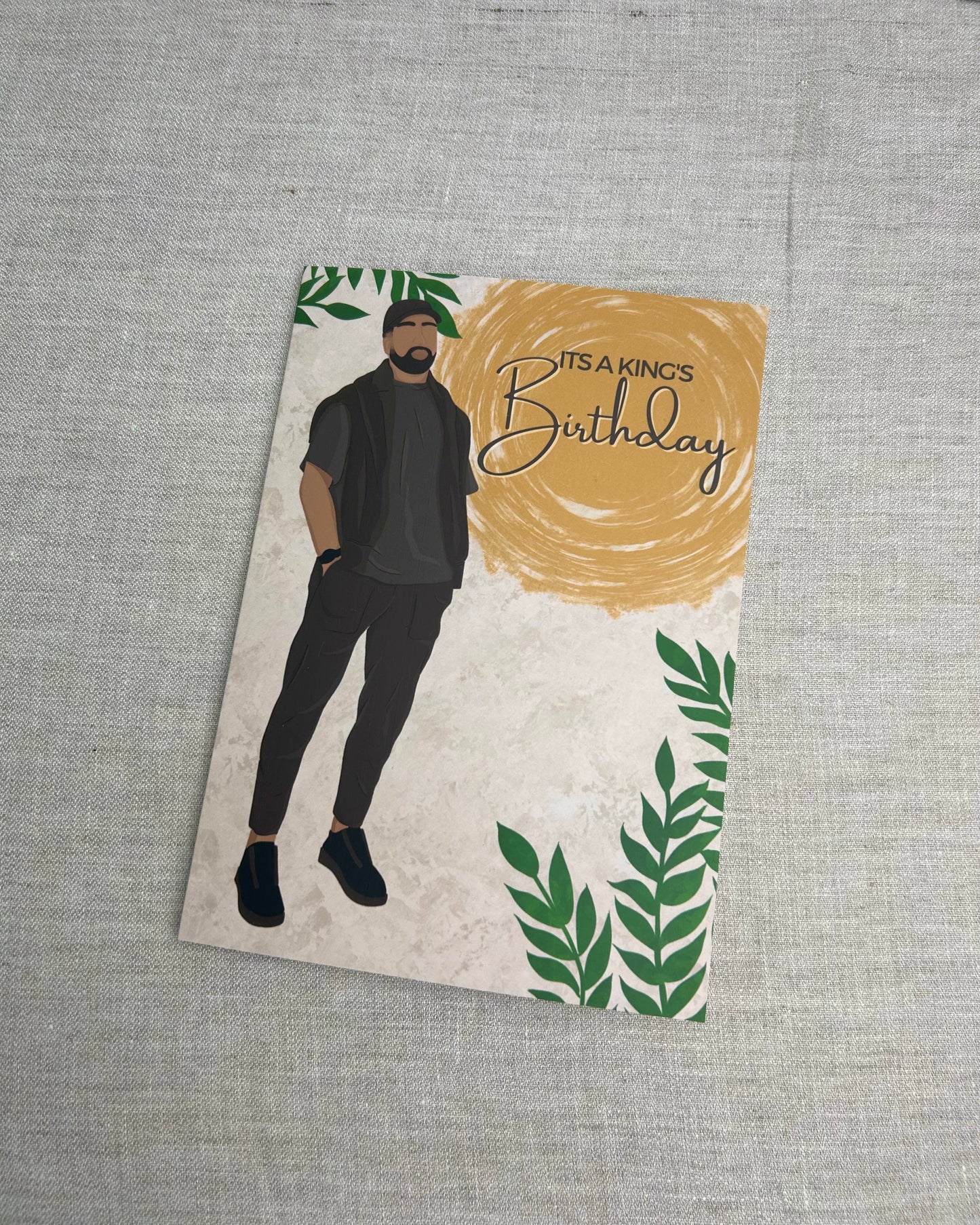 David's Its A Kings Birthday Card