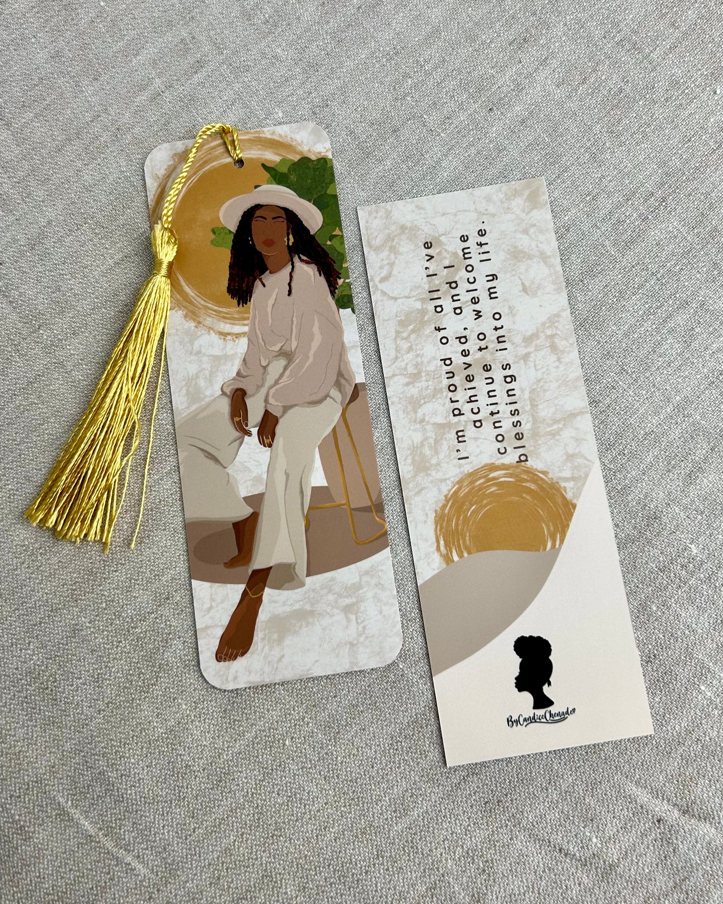 Suzette's - Luxury Affirmation Bookmark