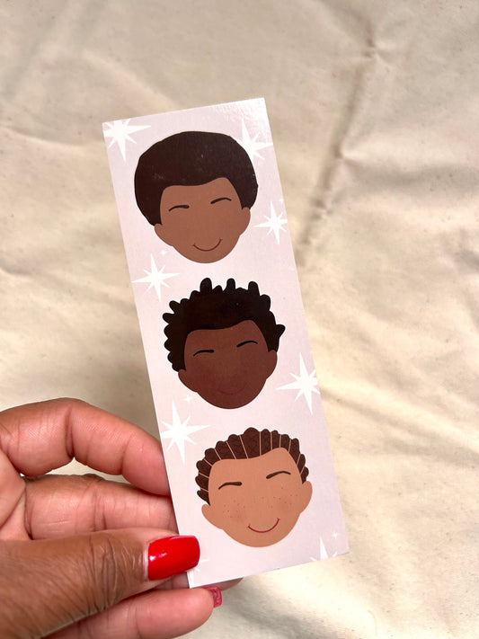 Cool Kids Boys Bookmark