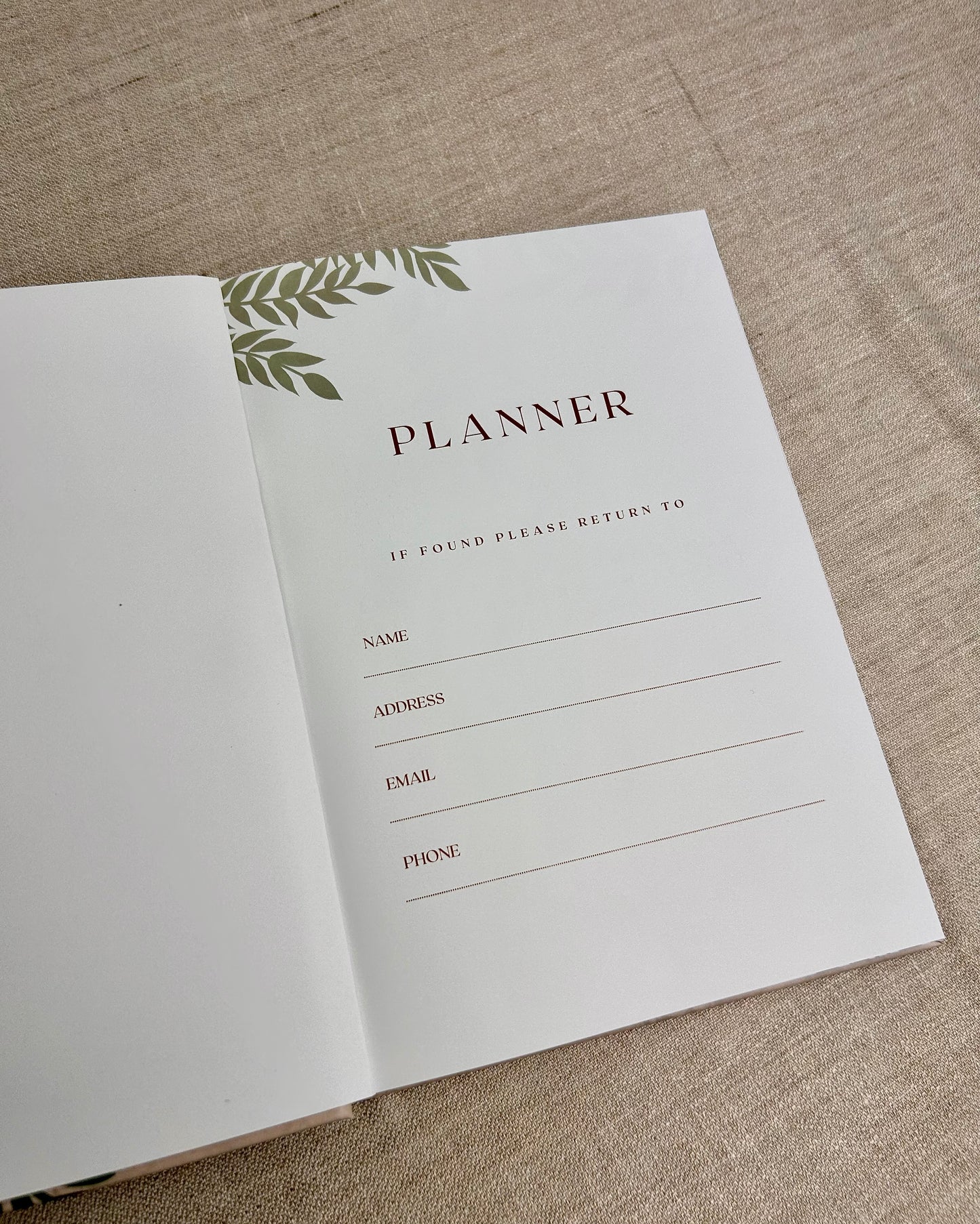 Affirmation Planner - For Men