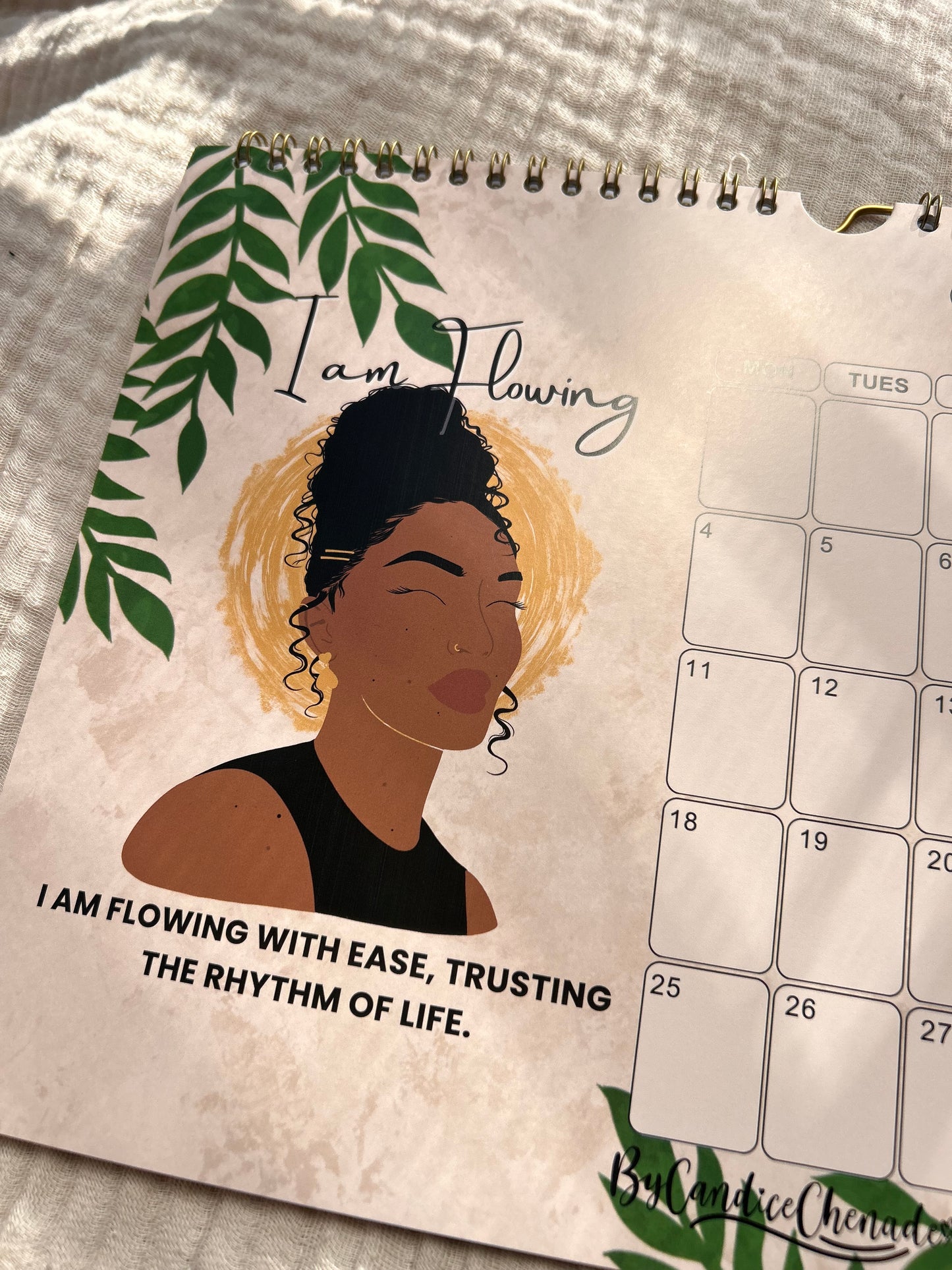 2026 “I Am” Affirmation Wall Art Calendar