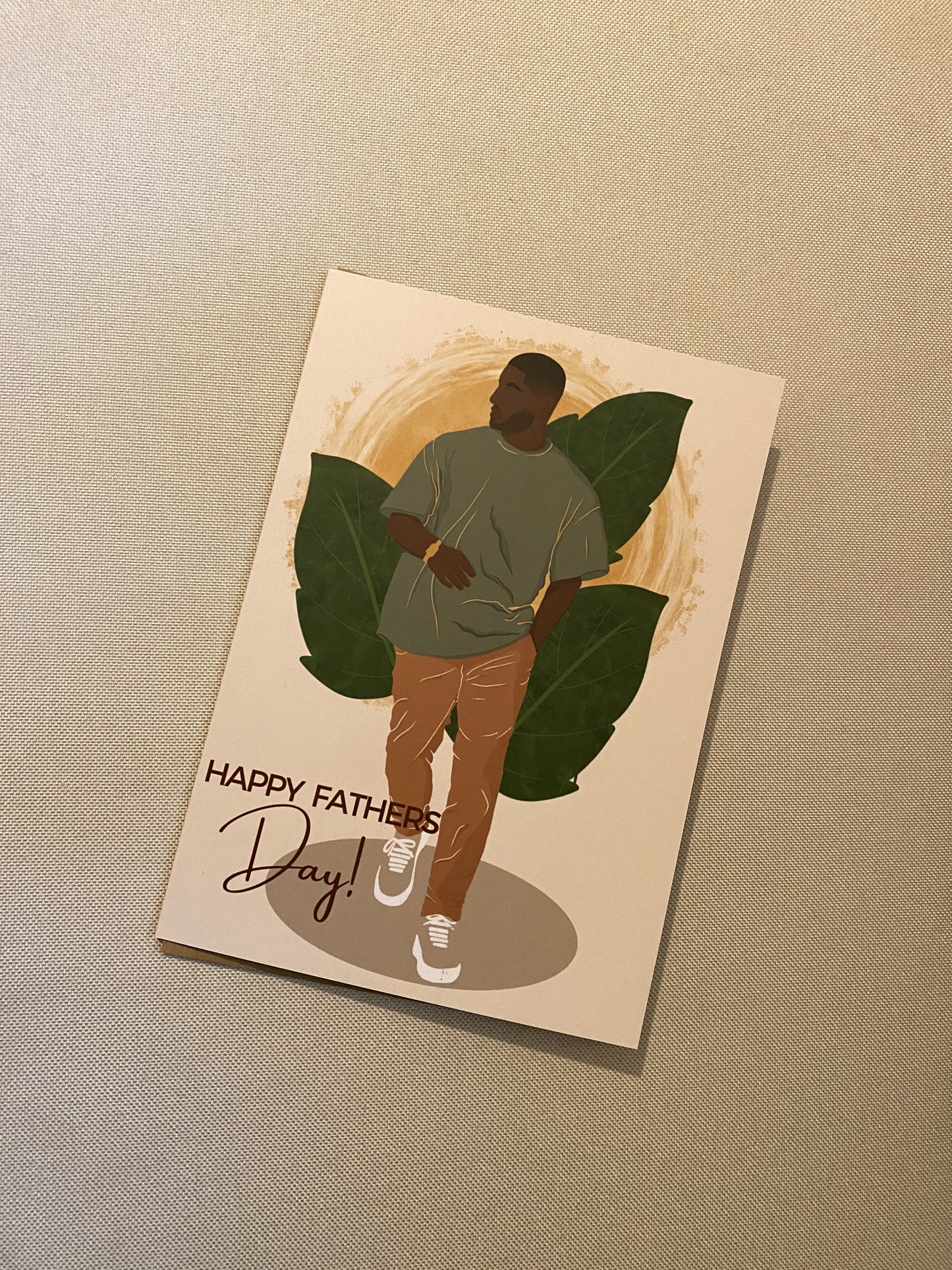Dapper Dad Fathers Day Card.