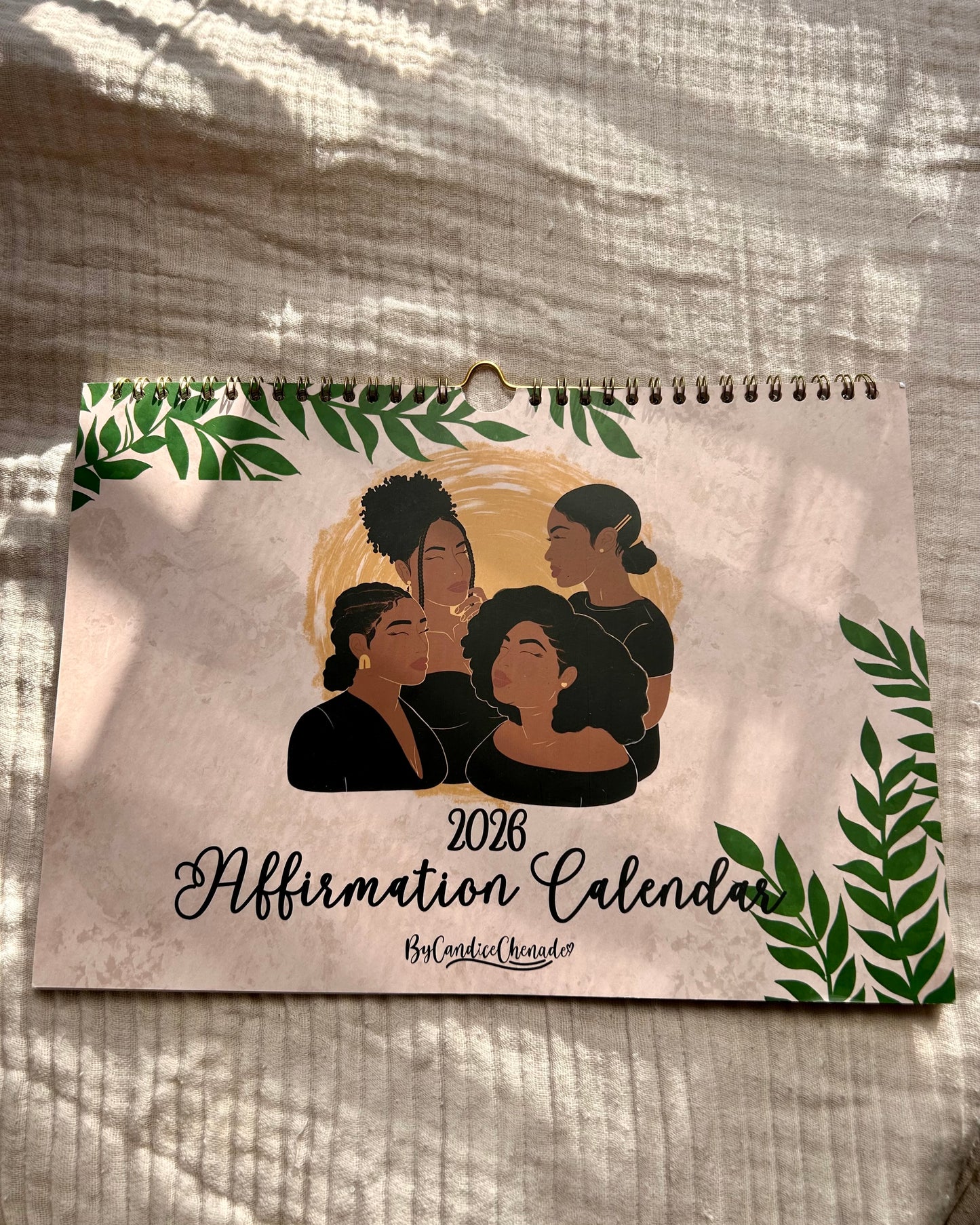 2026 “I Am” Affirmation Wall Art Calendar