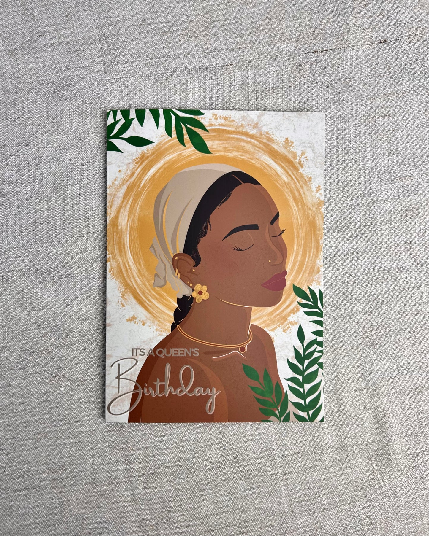 Sadé's - Its A Queens Birthday Card